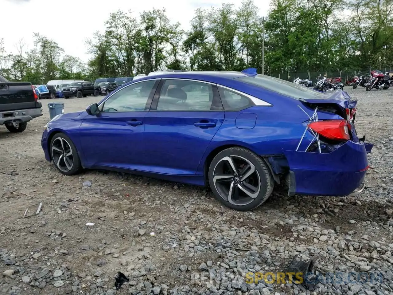 2 Photograph of a damaged car 1HGCV1F37LA150127 HONDA ACCORD 2020