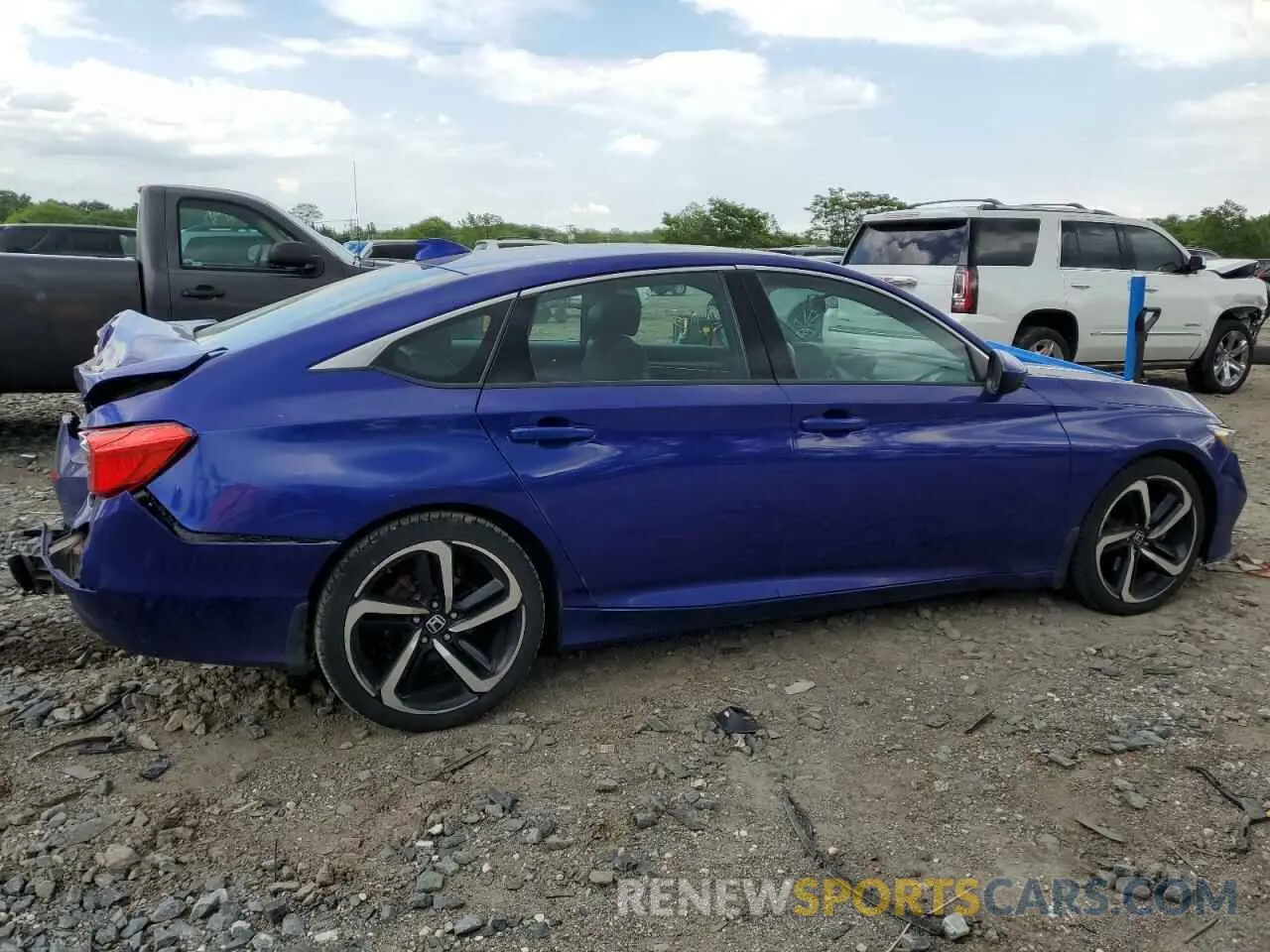 3 Photograph of a damaged car 1HGCV1F37LA150127 HONDA ACCORD 2020