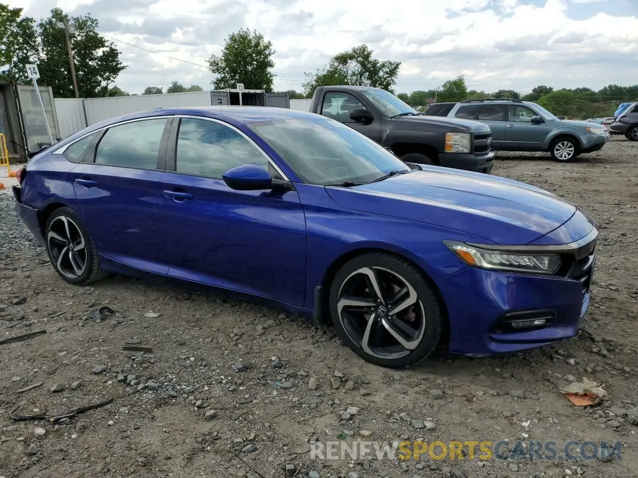 4 Photograph of a damaged car 1HGCV1F37LA150127 HONDA ACCORD 2020