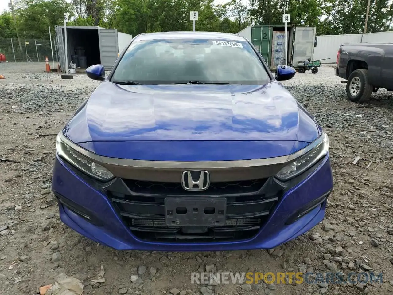 5 Photograph of a damaged car 1HGCV1F37LA150127 HONDA ACCORD 2020