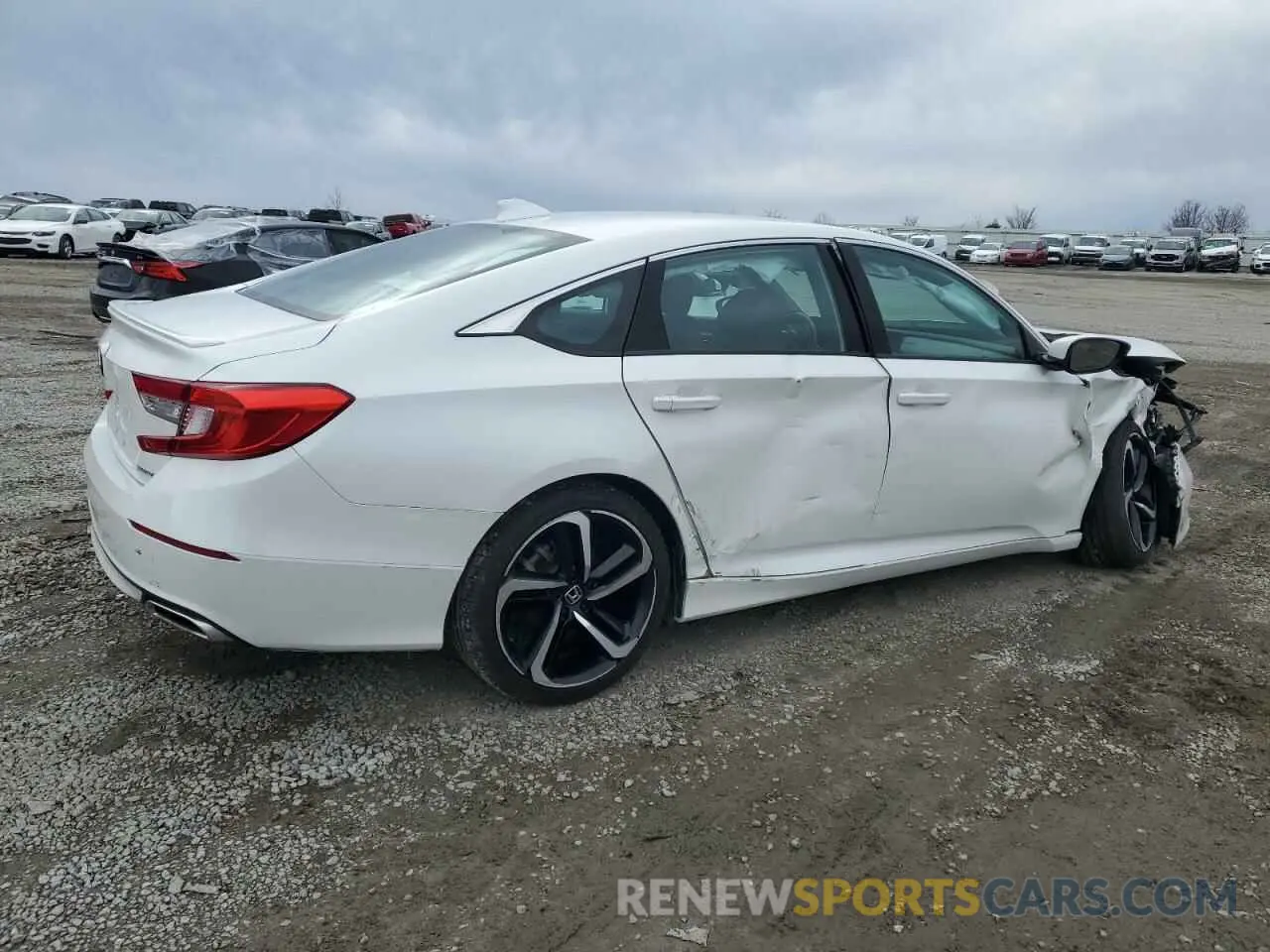 3 Photograph of a damaged car 1HGCV1F37LA152251 HONDA ACCORD 2020