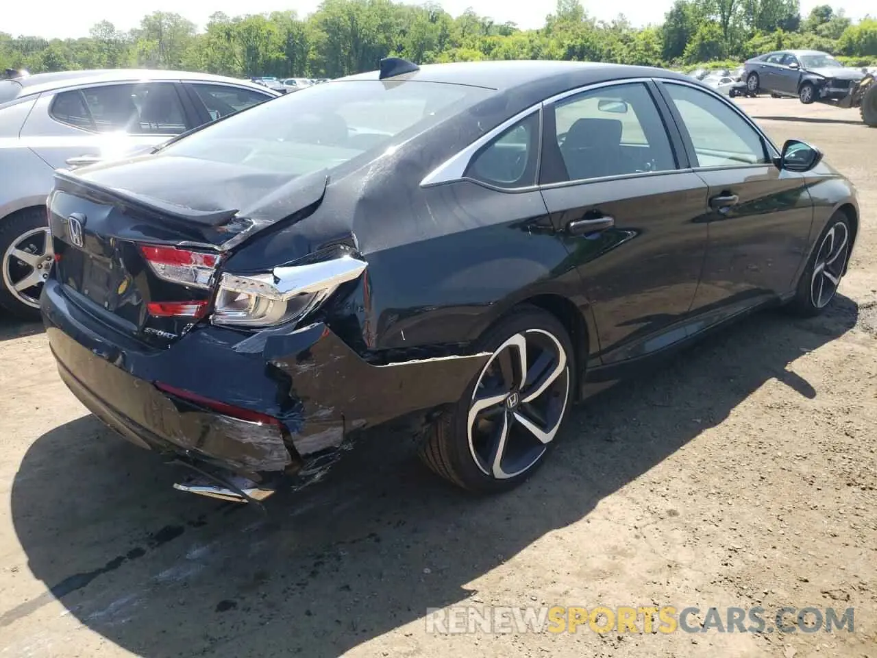 3 Photograph of a damaged car 1HGCV1F37LA156395 HONDA ACCORD 2020
