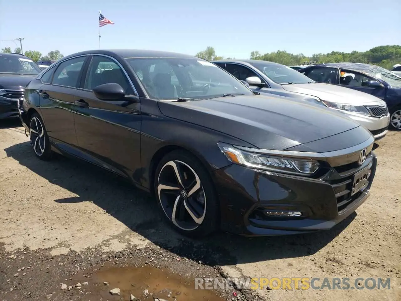 4 Photograph of a damaged car 1HGCV1F37LA156395 HONDA ACCORD 2020