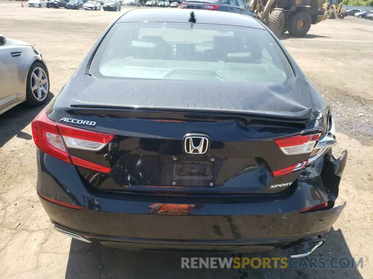 6 Photograph of a damaged car 1HGCV1F37LA156395 HONDA ACCORD 2020