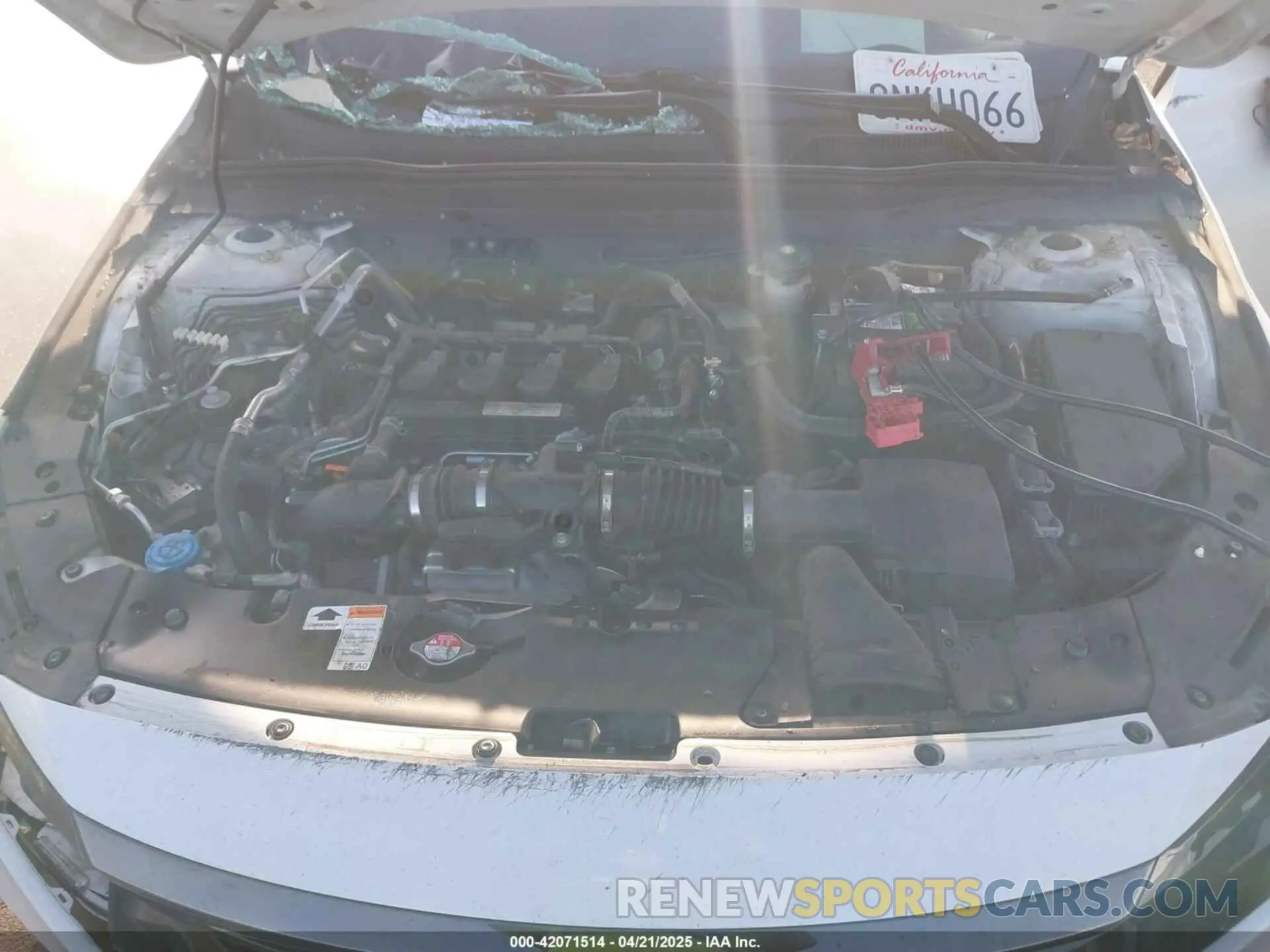 10 Photograph of a damaged car 1HGCV1F38LA009227 HONDA ACCORD 2020