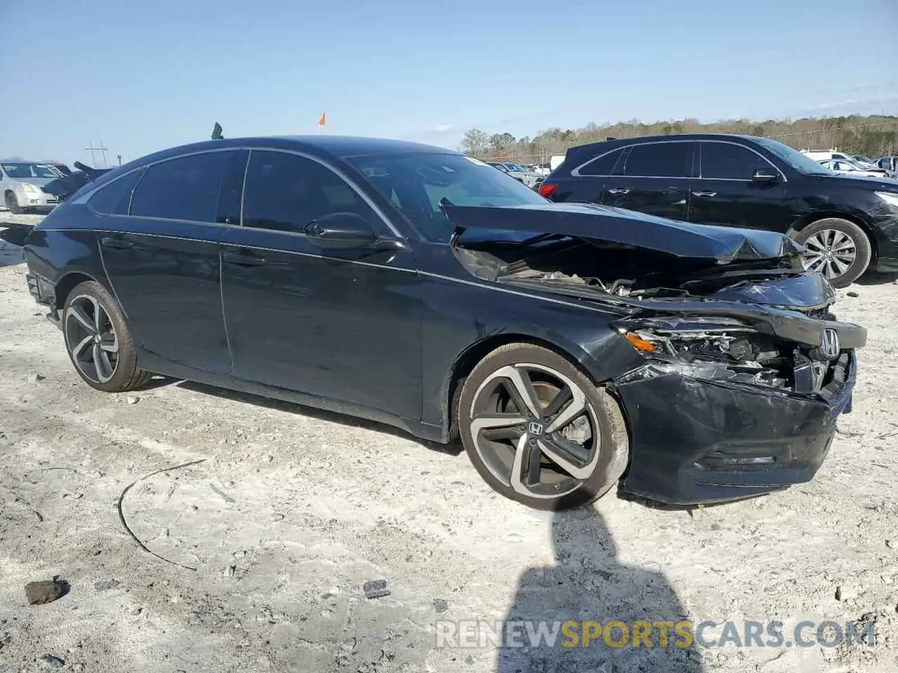 4 Photograph of a damaged car 1HGCV1F38LA016551 HONDA ACCORD 2020