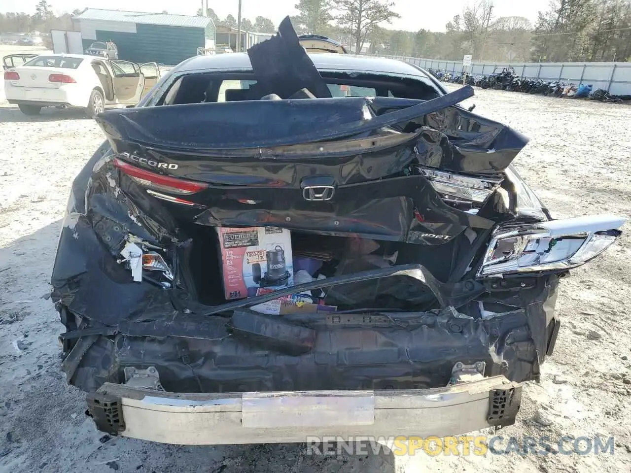 6 Photograph of a damaged car 1HGCV1F38LA016551 HONDA ACCORD 2020