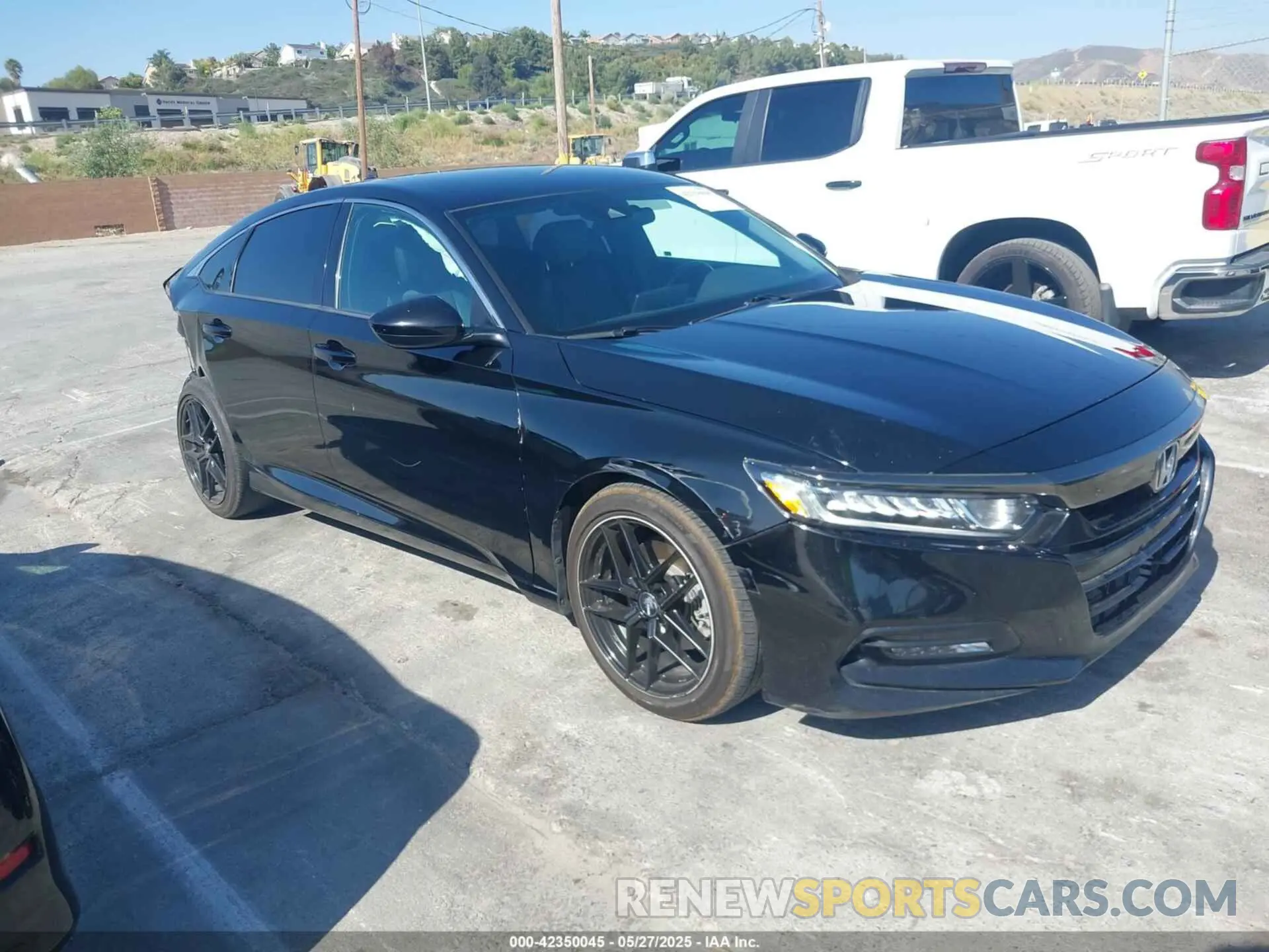 1 Photograph of a damaged car 1HGCV1F38LA043801 HONDA ACCORD 2020