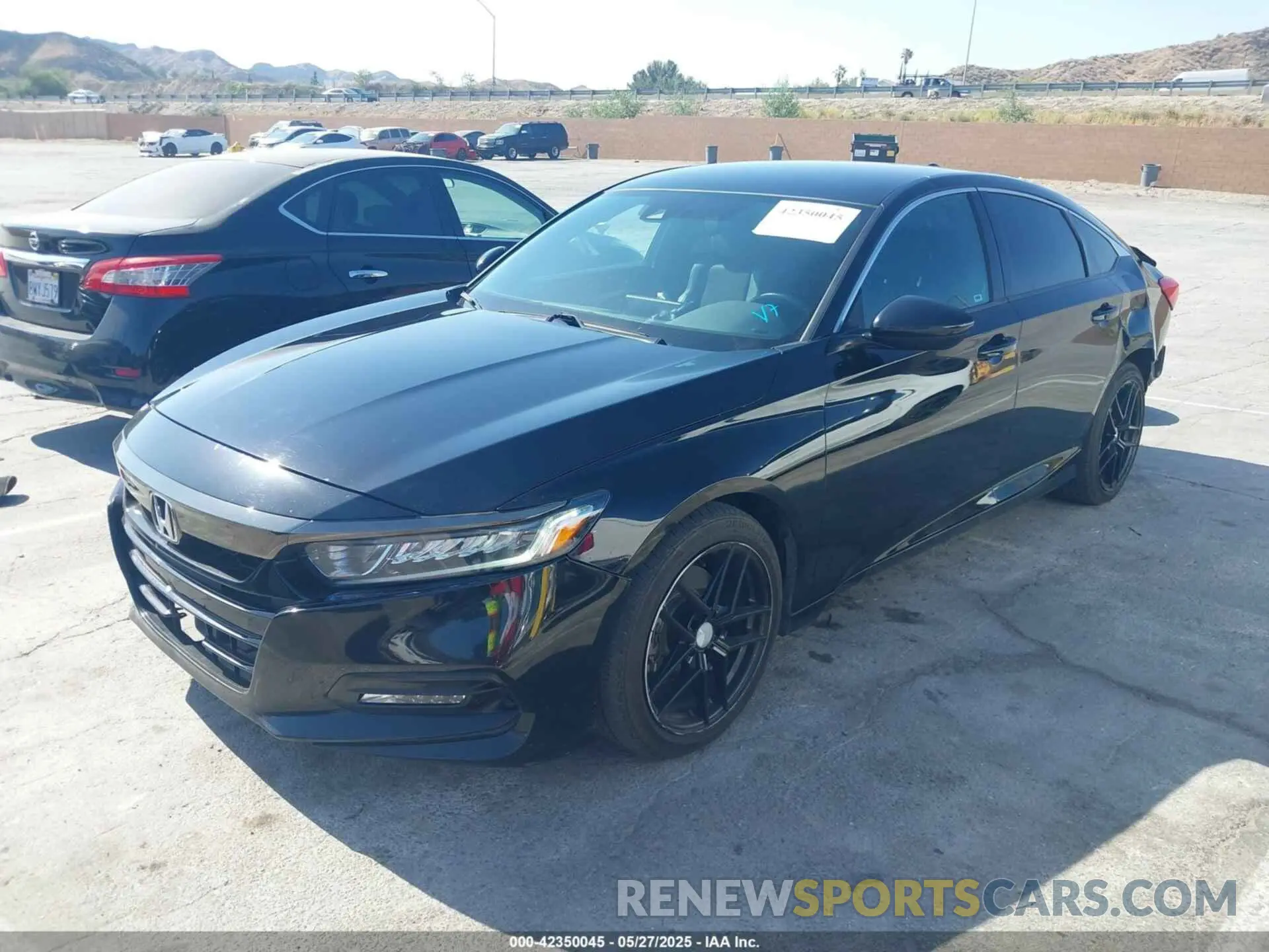 2 Photograph of a damaged car 1HGCV1F38LA043801 HONDA ACCORD 2020