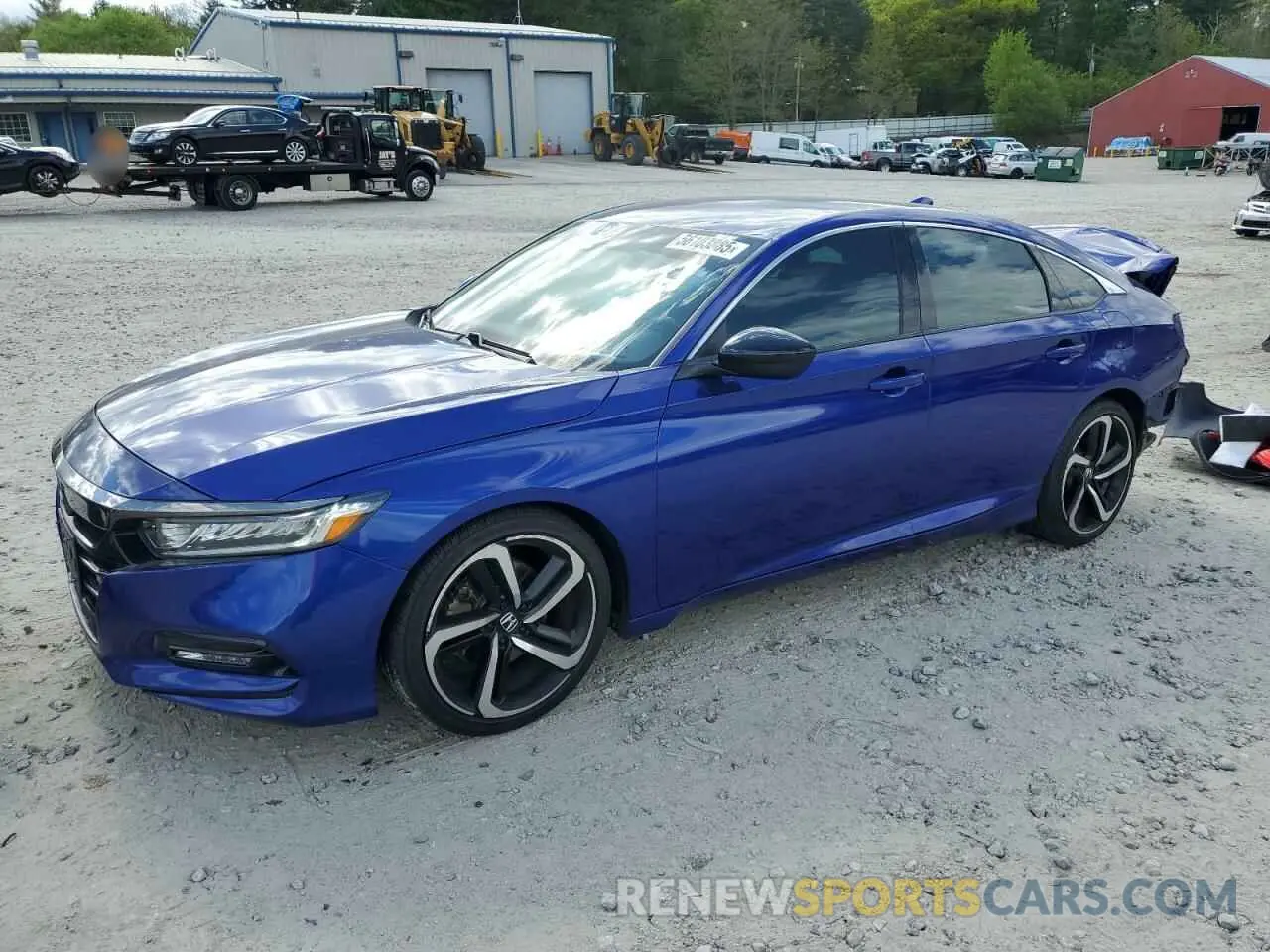 1 Photograph of a damaged car 1HGCV1F38LA055821 HONDA ACCORD 2020