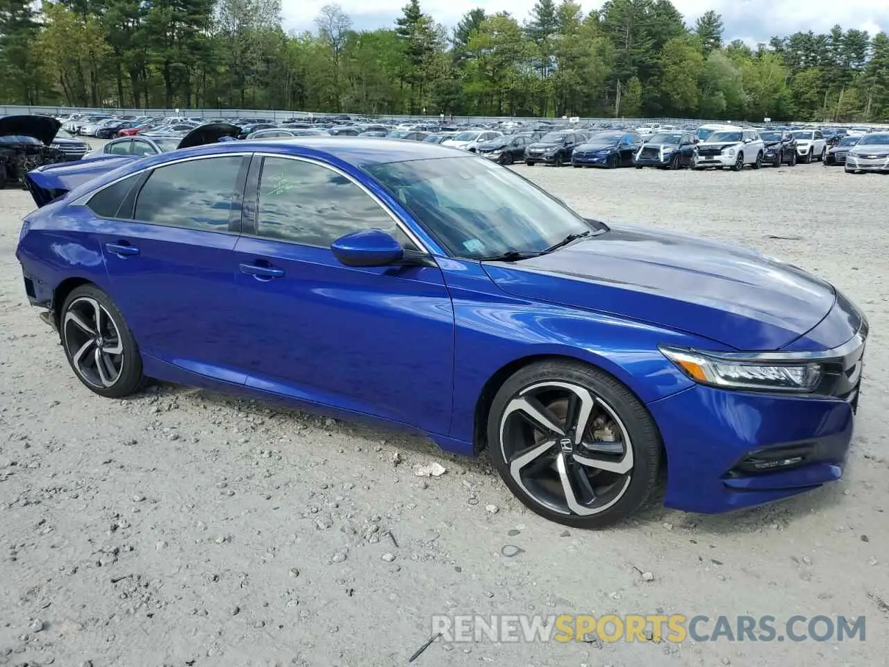 4 Photograph of a damaged car 1HGCV1F38LA055821 HONDA ACCORD 2020