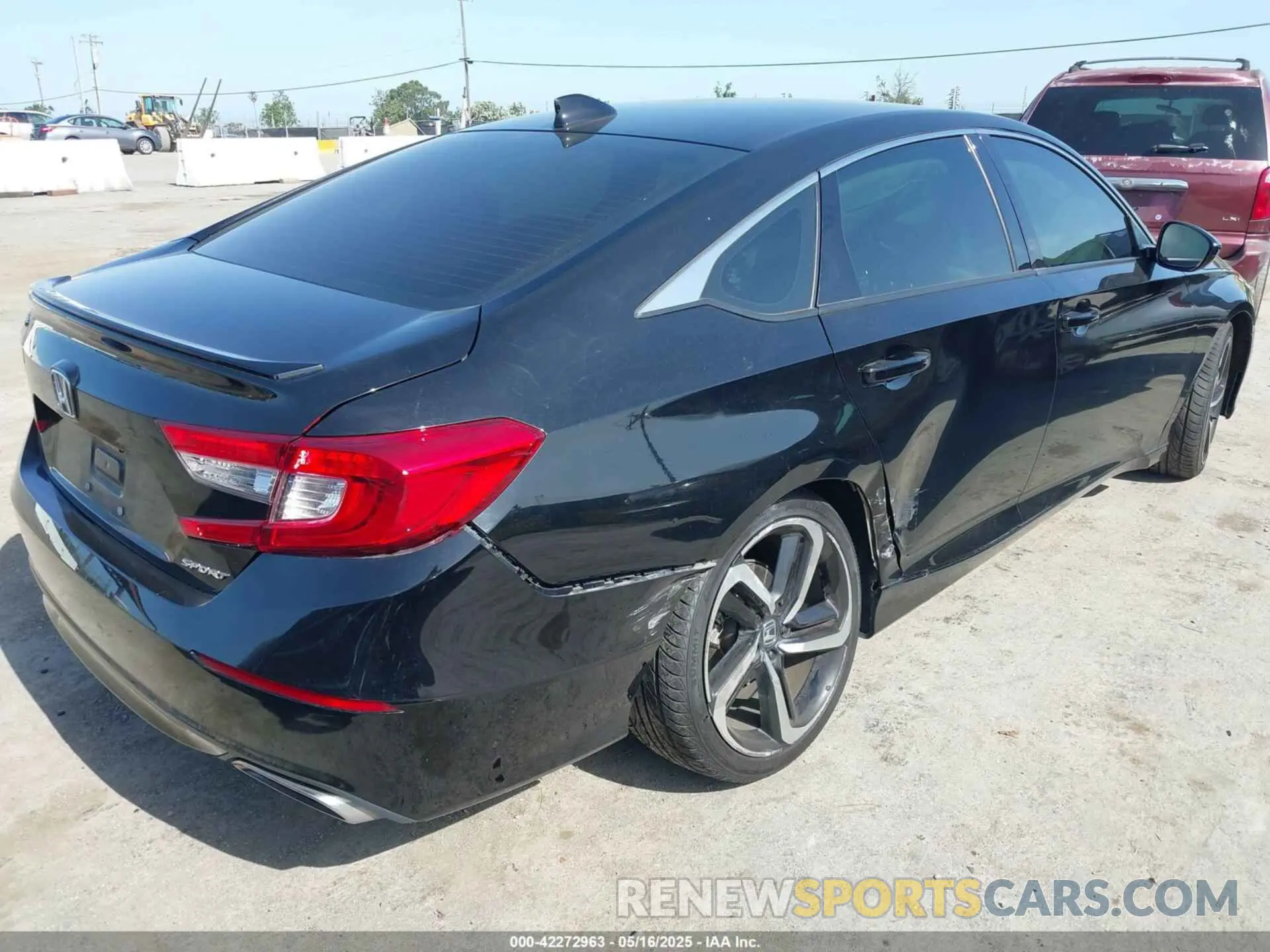 4 Photograph of a damaged car 1HGCV1F38LA058038 HONDA ACCORD 2020
