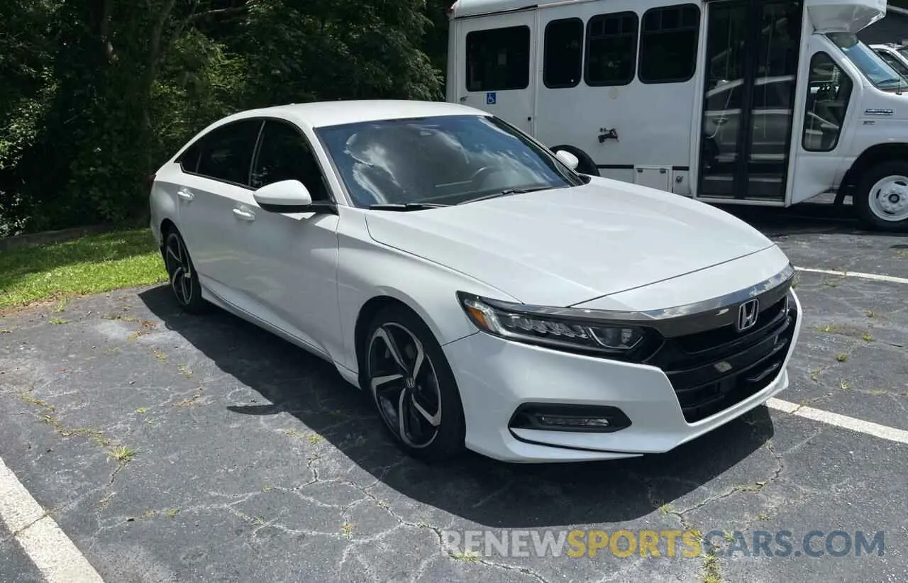1 Photograph of a damaged car 1HGCV1F38LA061540 HONDA ACCORD 2020