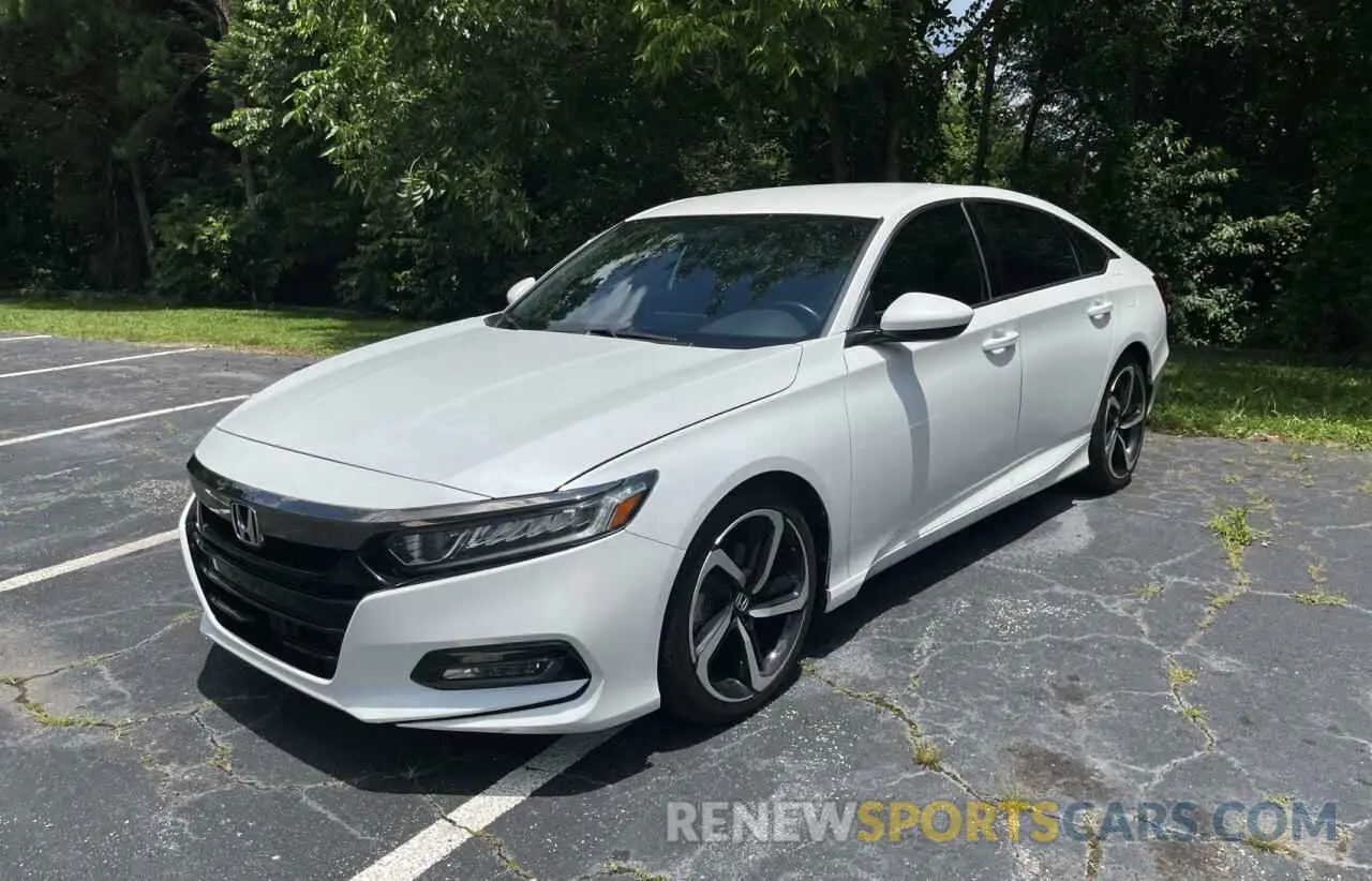 2 Photograph of a damaged car 1HGCV1F38LA061540 HONDA ACCORD 2020