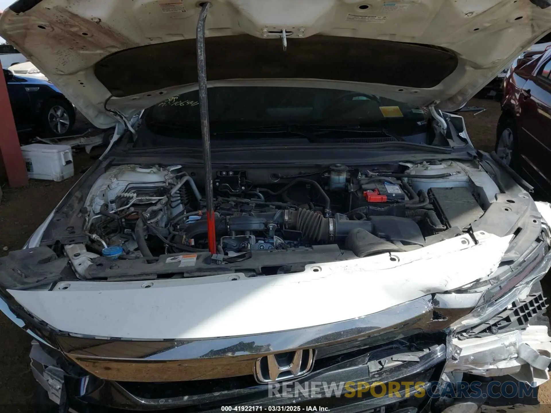 10 Photograph of a damaged car 1HGCV1F38LA067791 HONDA ACCORD 2020