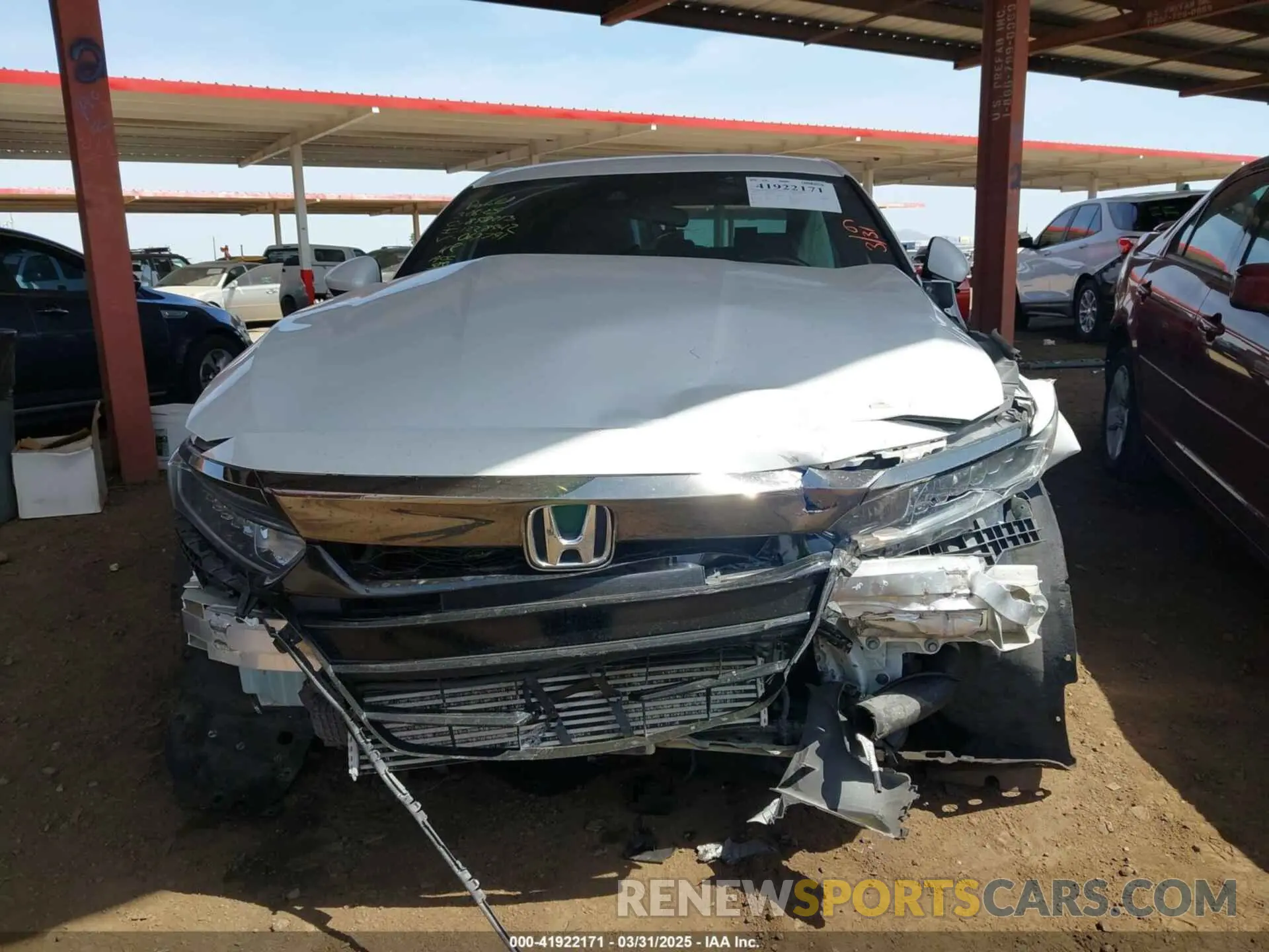 13 Photograph of a damaged car 1HGCV1F38LA067791 HONDA ACCORD 2020