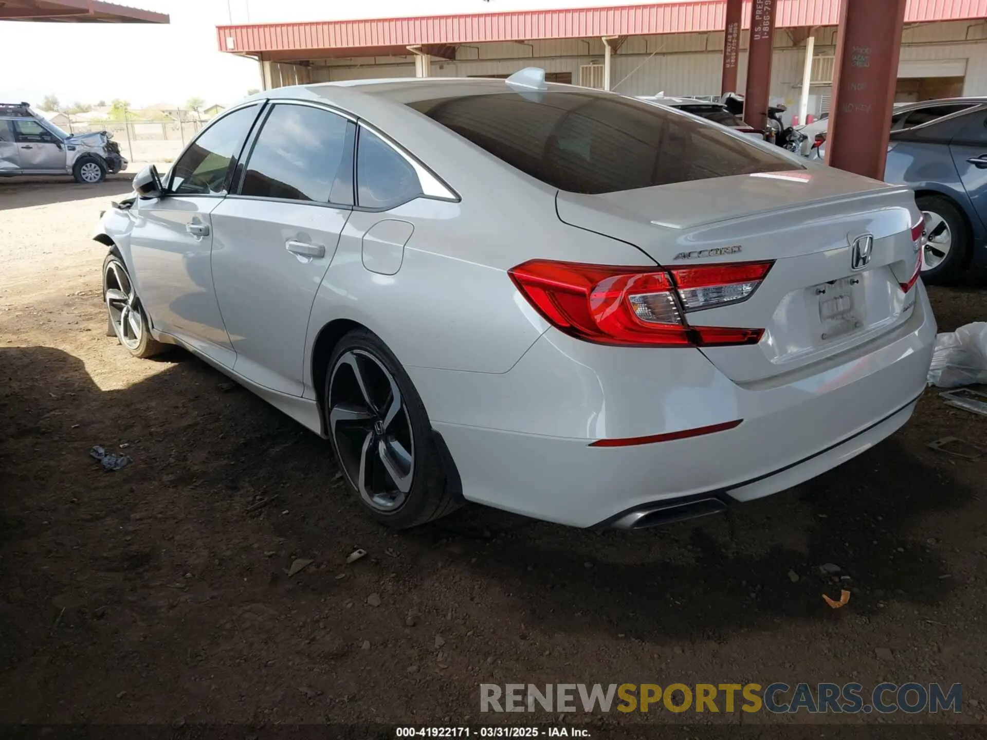 3 Photograph of a damaged car 1HGCV1F38LA067791 HONDA ACCORD 2020