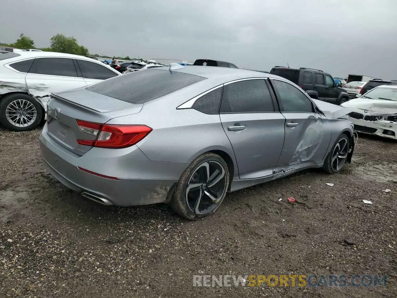 3 Photograph of a damaged car 1HGCV1F38LA084073 HONDA ACCORD 2020