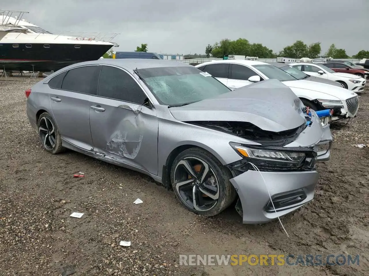 4 Photograph of a damaged car 1HGCV1F38LA084073 HONDA ACCORD 2020