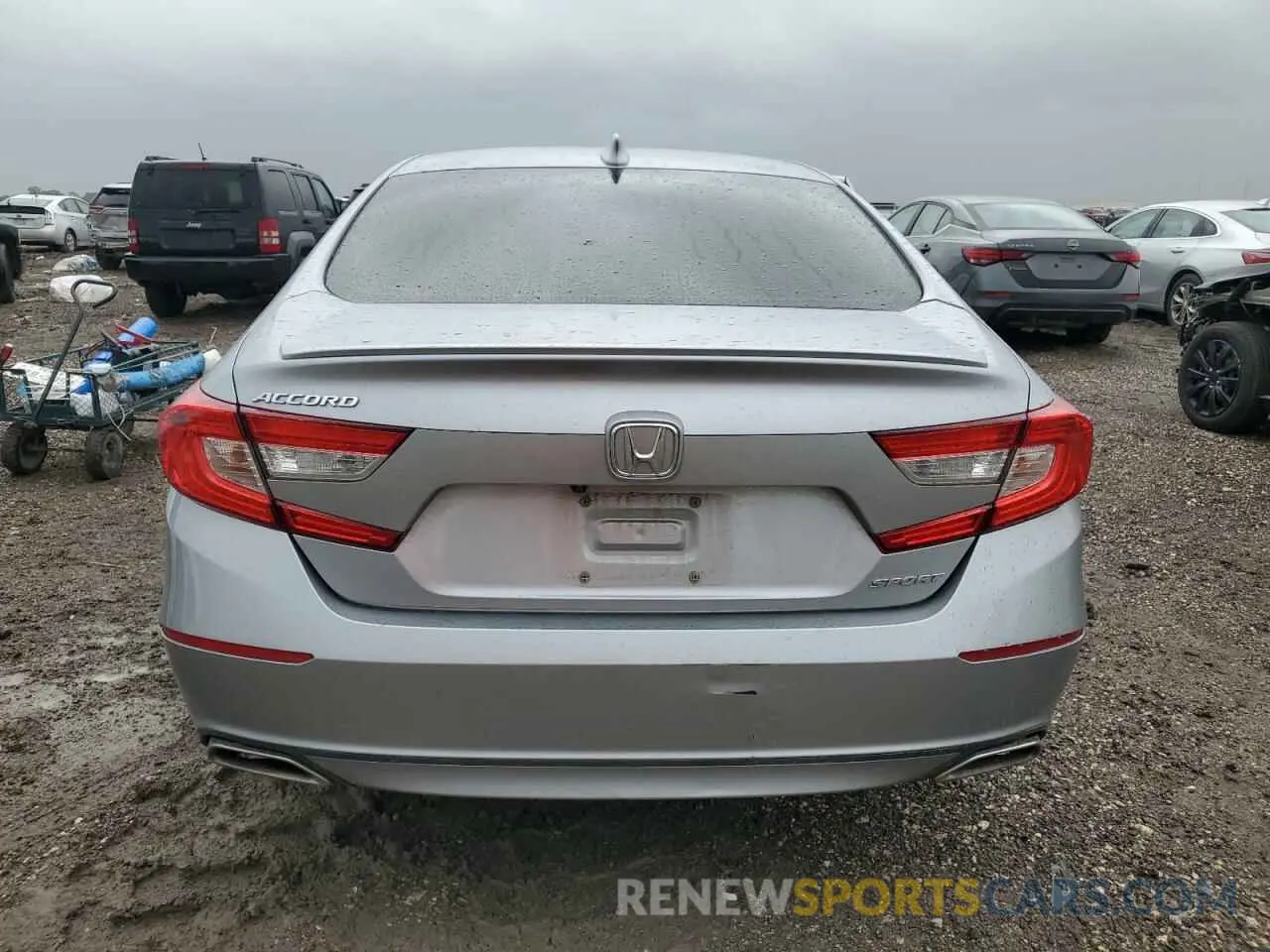 6 Photograph of a damaged car 1HGCV1F38LA084073 HONDA ACCORD 2020