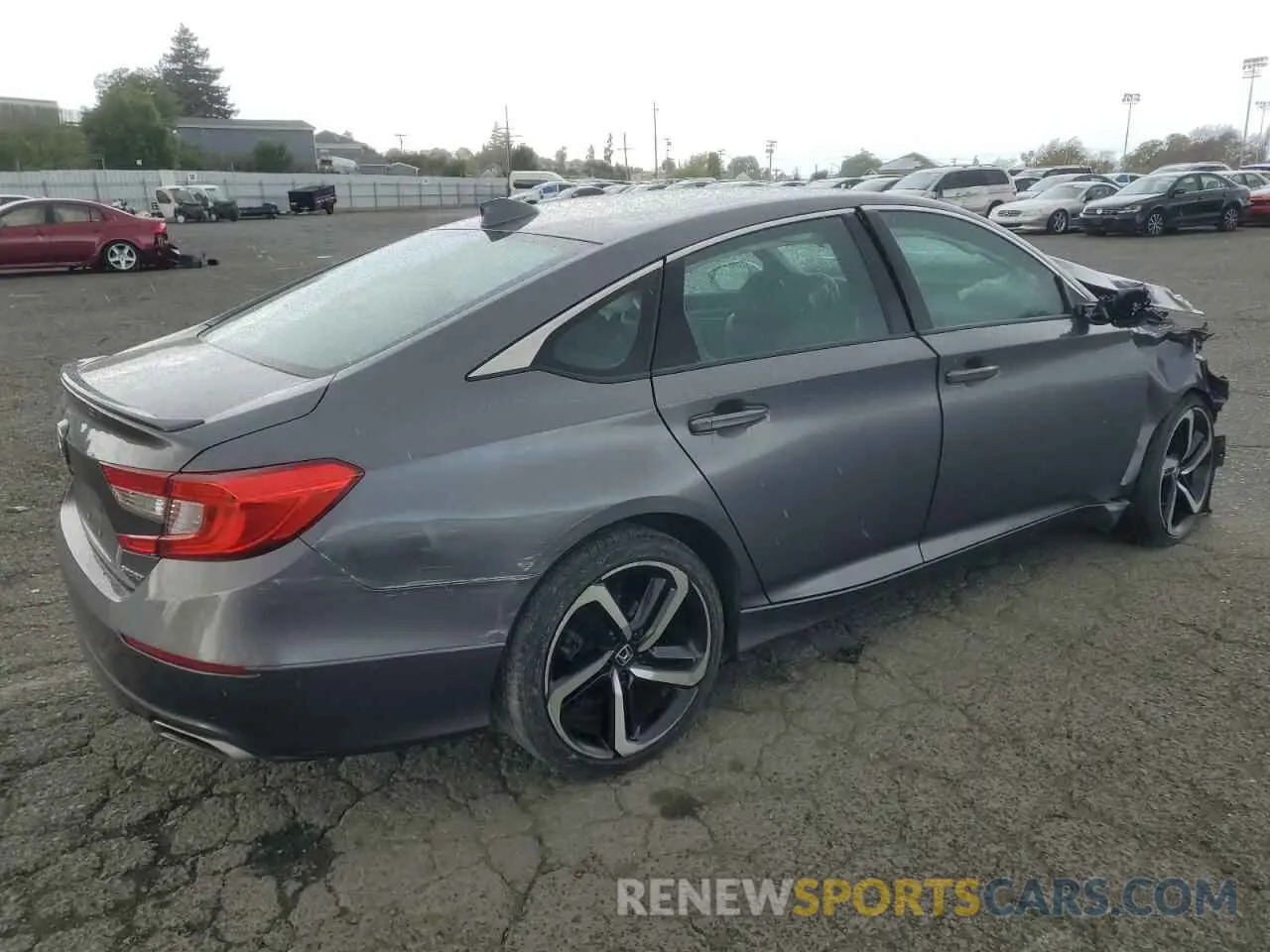 3 Photograph of a damaged car 1HGCV1F38LA096465 HONDA ACCORD 2020
