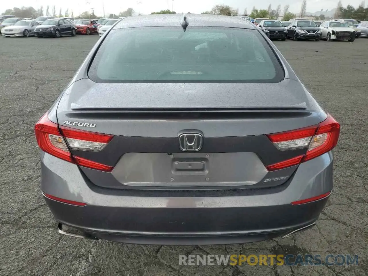 6 Photograph of a damaged car 1HGCV1F38LA096465 HONDA ACCORD 2020