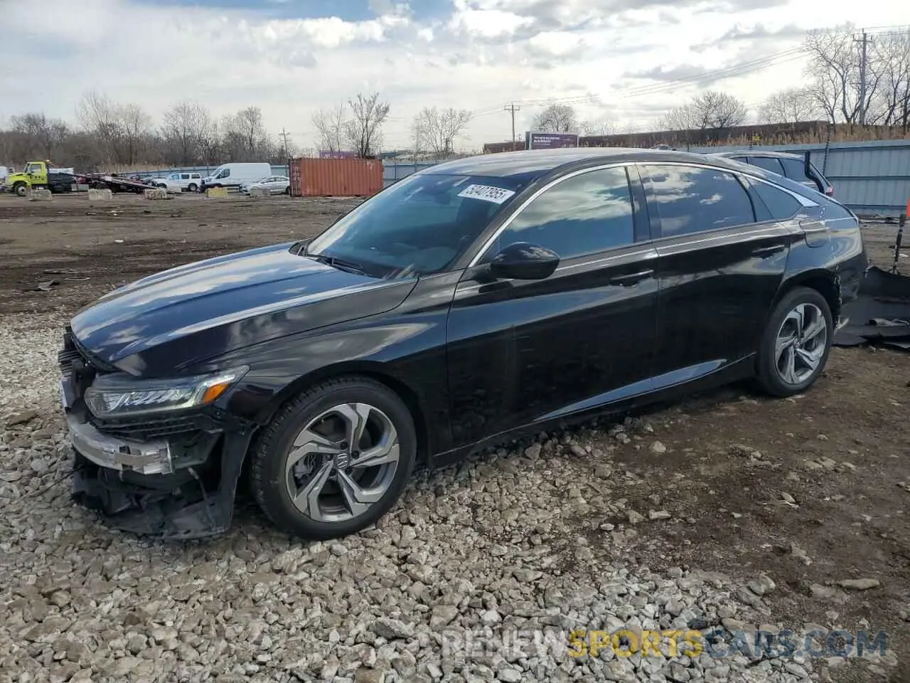 1 Photograph of a damaged car 1HGCV1F38LA104855 HONDA ACCORD 2020