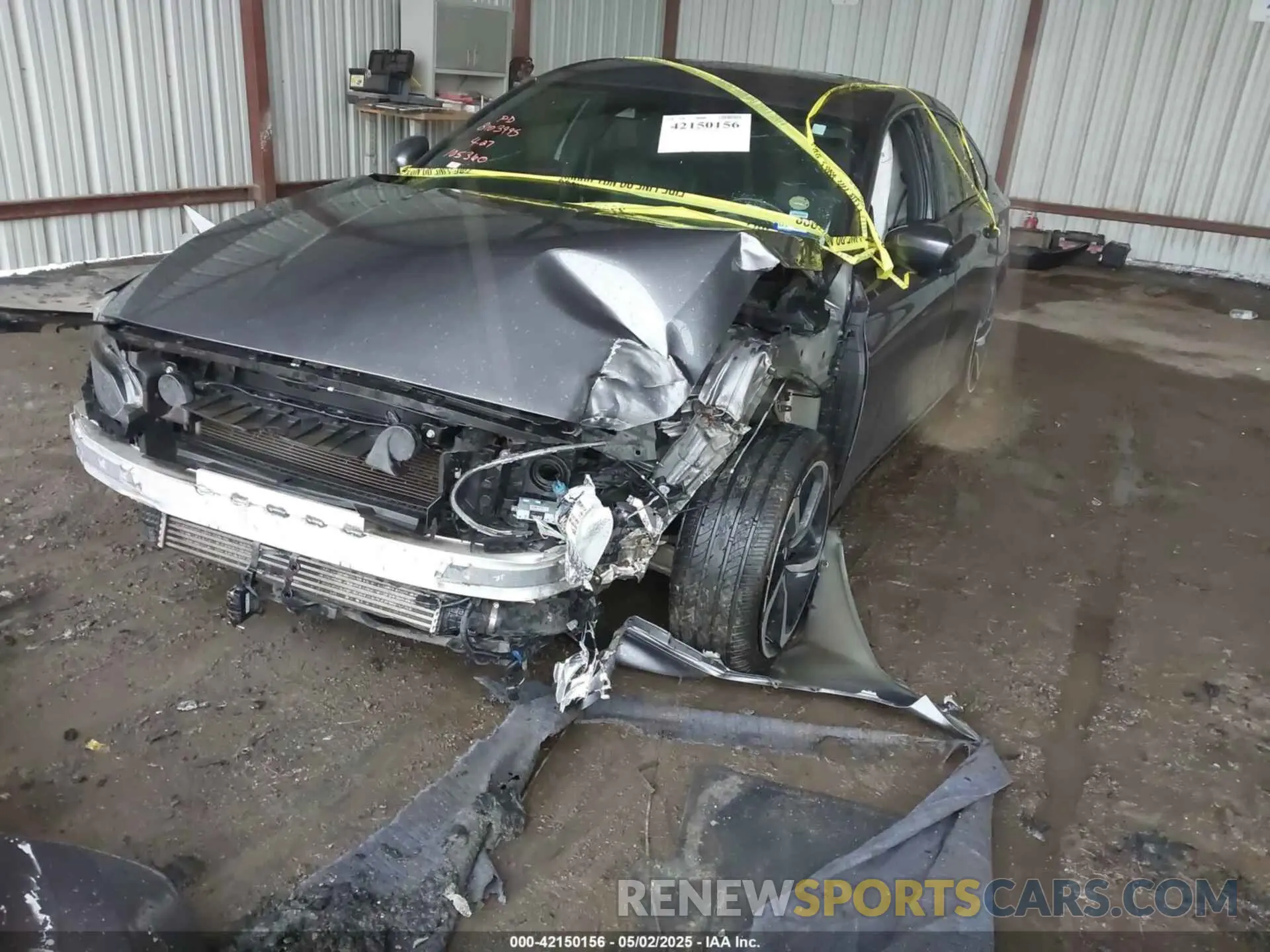 2 Photograph of a damaged car 1HGCV1F38LA105360 HONDA ACCORD 2020