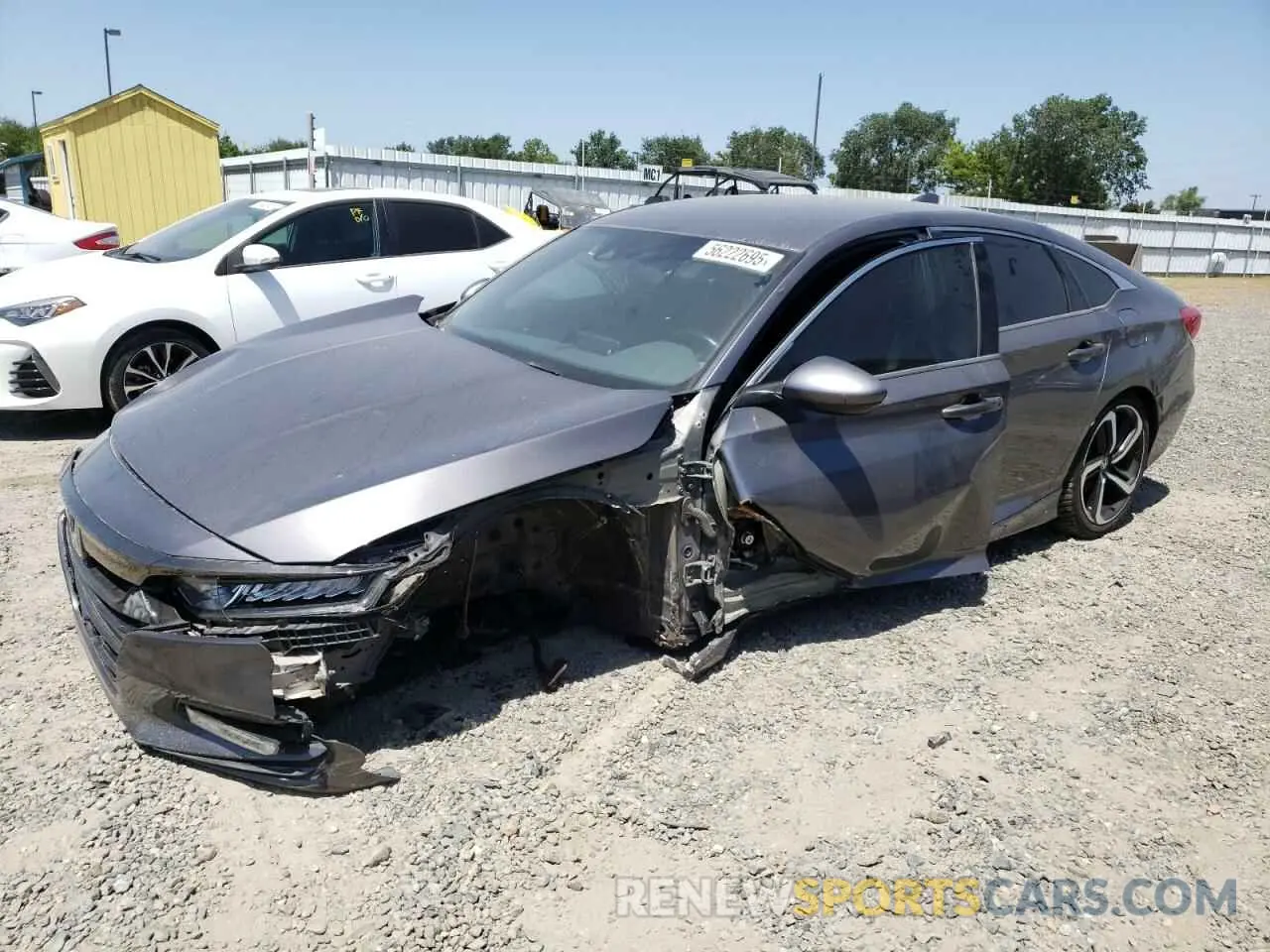 1 Photograph of a damaged car 1HGCV1F38LA105472 HONDA ACCORD 2020