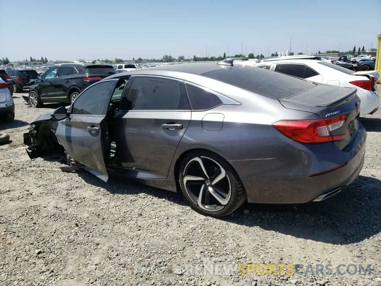 2 Photograph of a damaged car 1HGCV1F38LA105472 HONDA ACCORD 2020