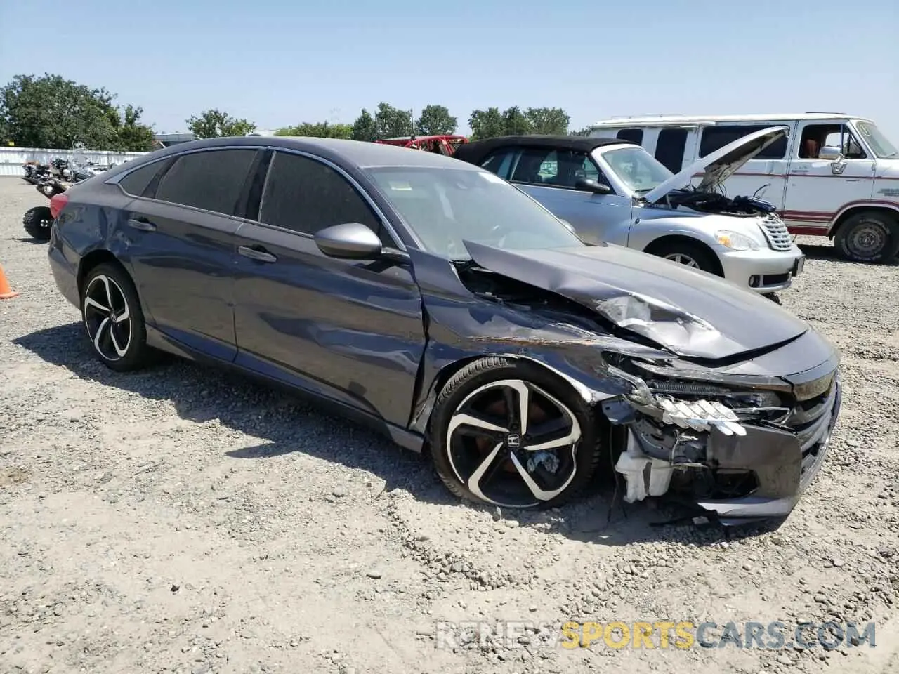 4 Photograph of a damaged car 1HGCV1F38LA105472 HONDA ACCORD 2020