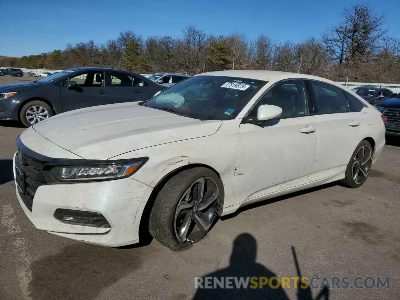 1 Photograph of a damaged car 1HGCV1F38LA117749 HONDA ACCORD 2020