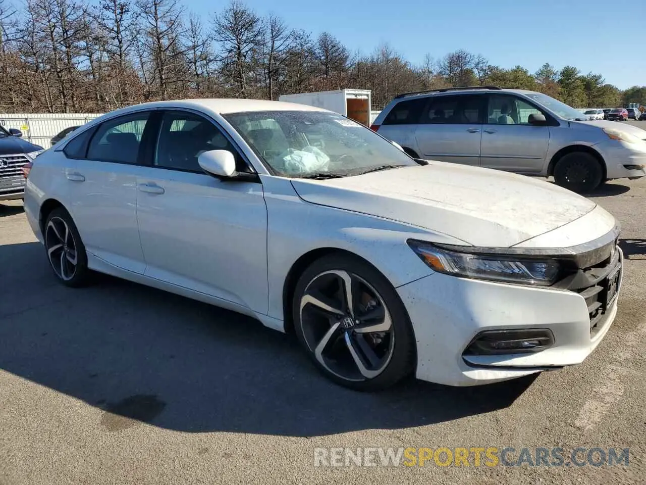 4 Photograph of a damaged car 1HGCV1F38LA117749 HONDA ACCORD 2020