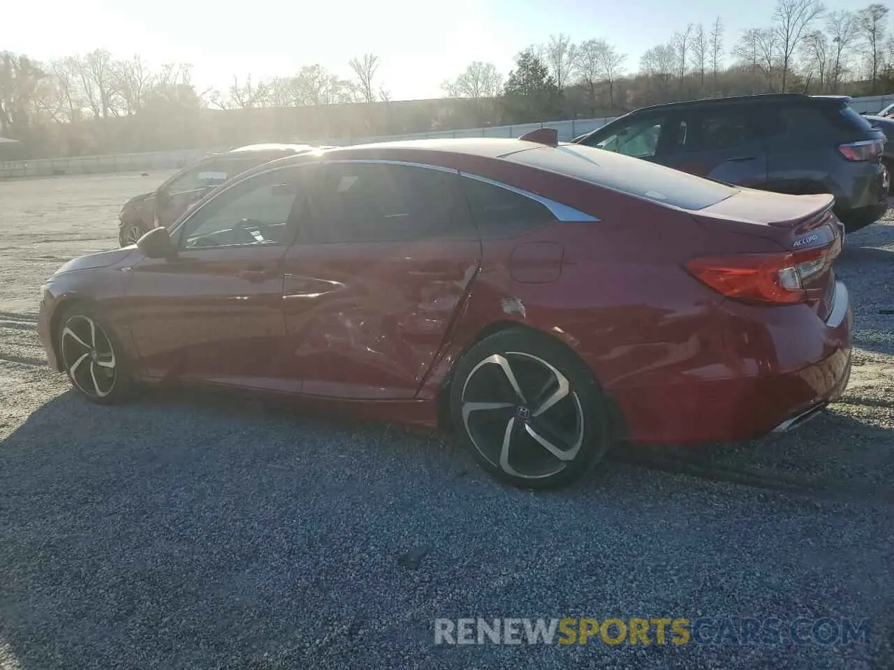 2 Photograph of a damaged car 1HGCV1F38LA119128 HONDA ACCORD 2020