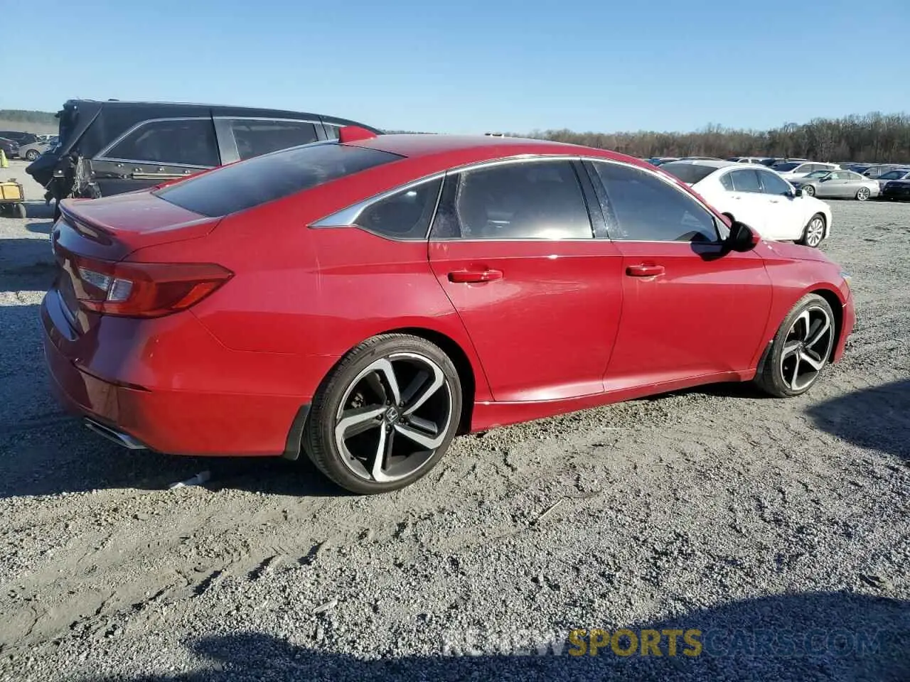 3 Photograph of a damaged car 1HGCV1F38LA119128 HONDA ACCORD 2020