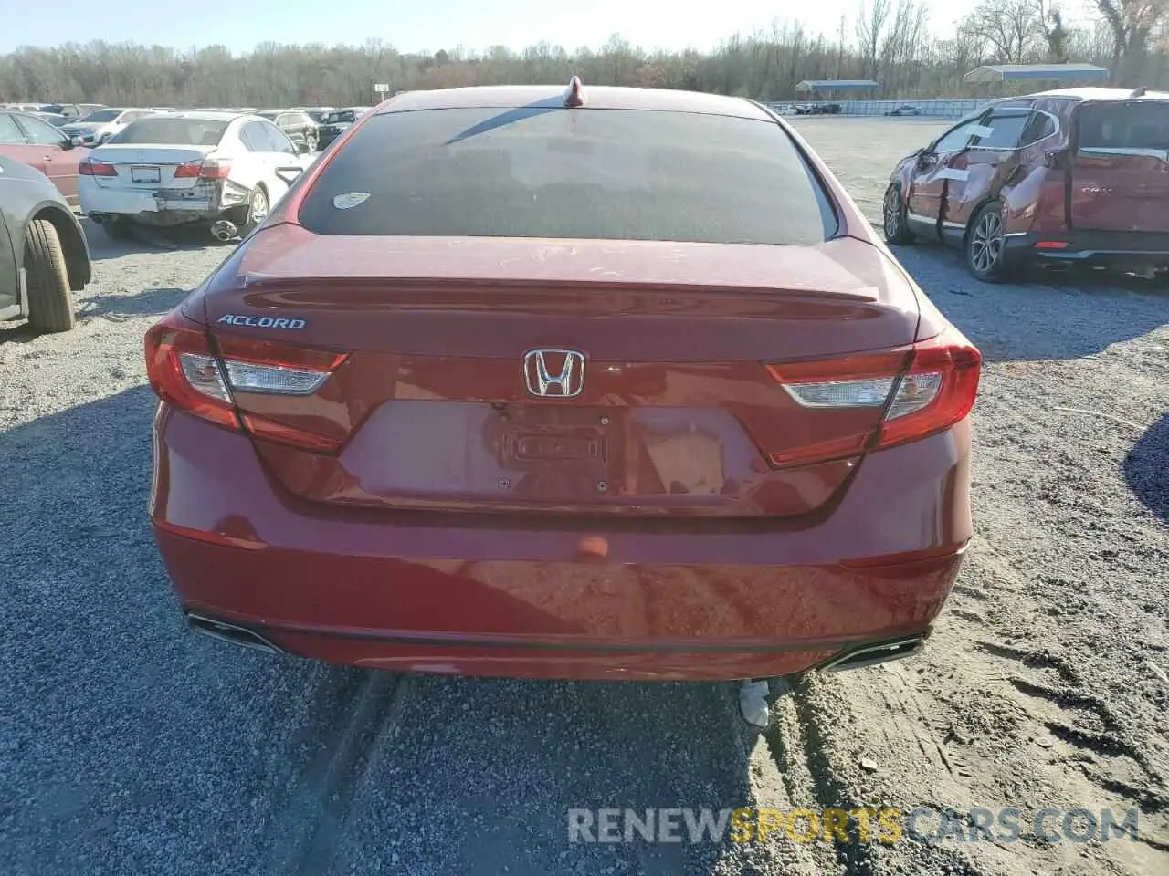 6 Photograph of a damaged car 1HGCV1F38LA119128 HONDA ACCORD 2020