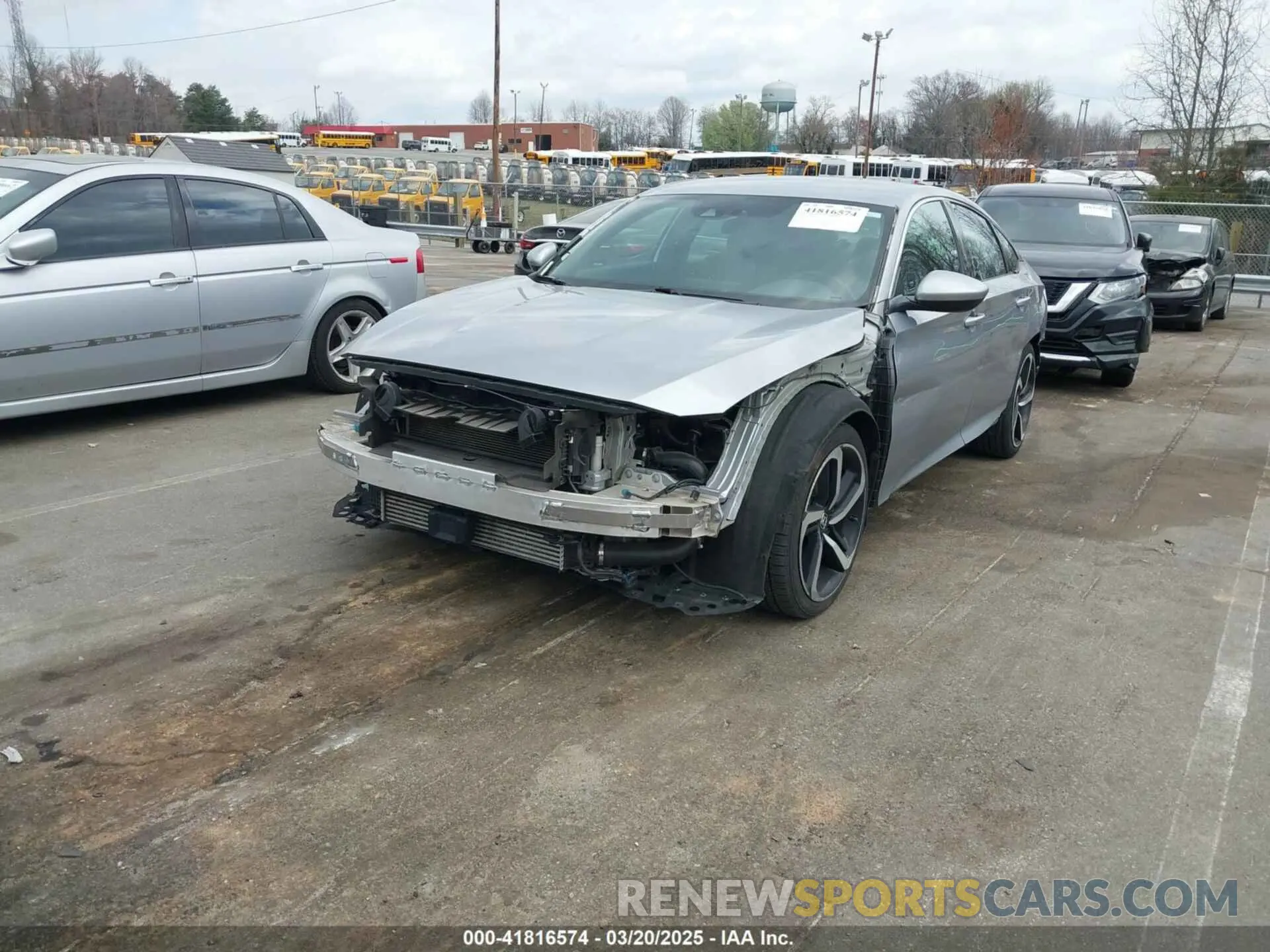 2 Photograph of a damaged car 1HGCV1F38LA125530 HONDA ACCORD 2020
