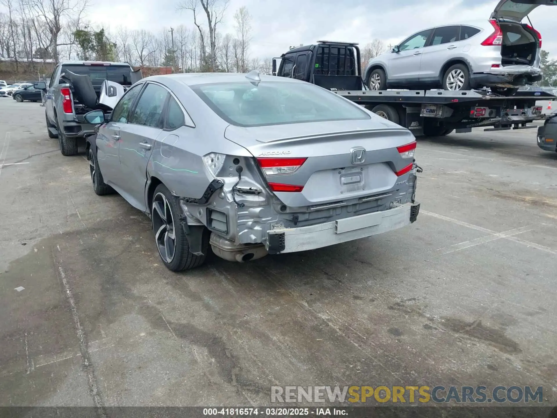 3 Photograph of a damaged car 1HGCV1F38LA125530 HONDA ACCORD 2020