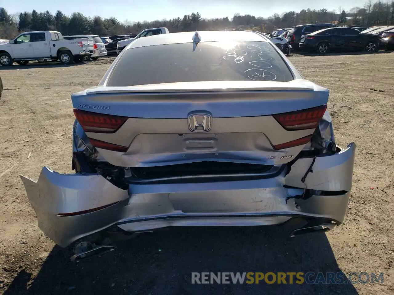 6 Photograph of a damaged car 1HGCV1F38LA127830 HONDA ACCORD 2020