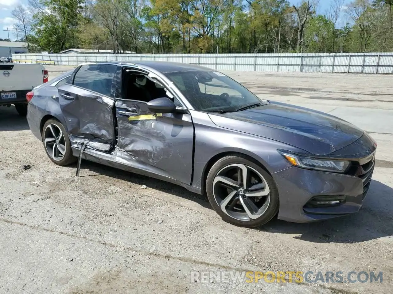 4 Photograph of a damaged car 1HGCV1F38LA128475 HONDA ACCORD 2020