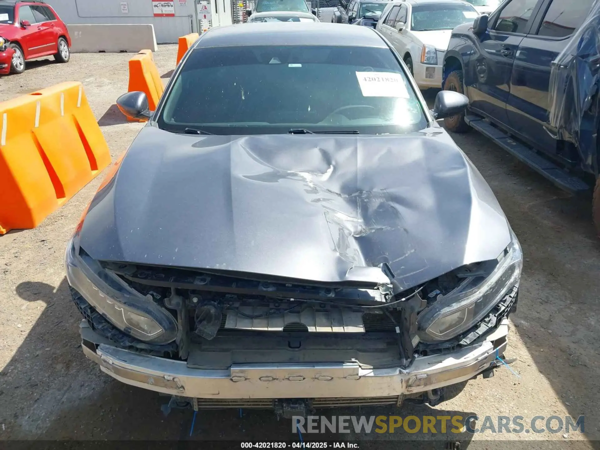 13 Photograph of a damaged car 1HGCV1F38LA128668 HONDA ACCORD 2020