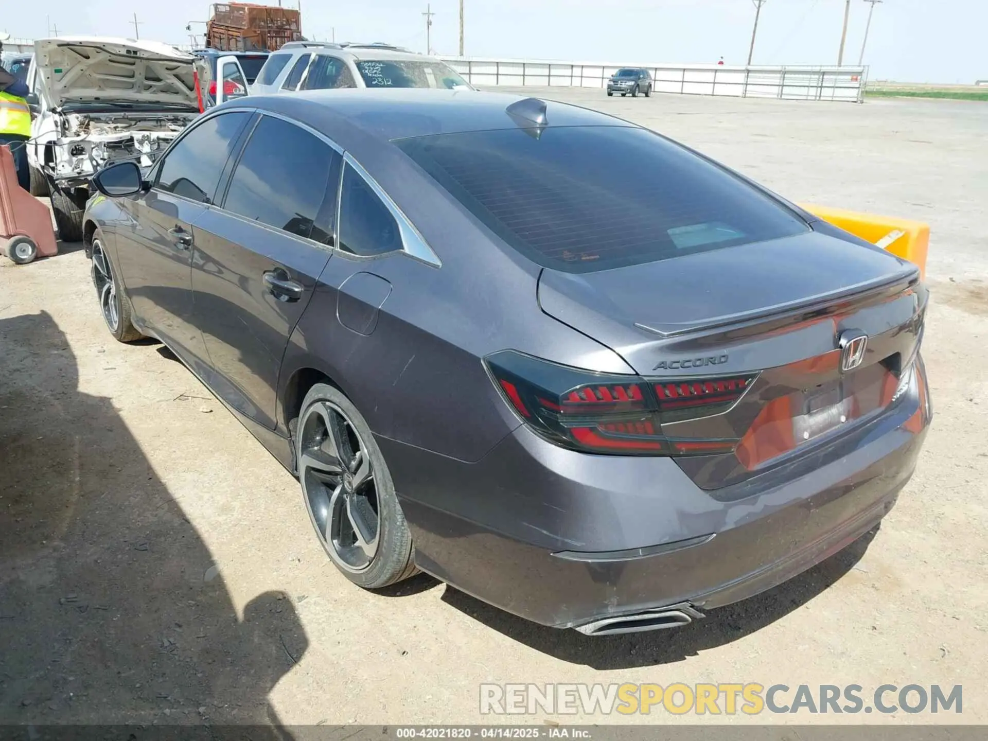 3 Photograph of a damaged car 1HGCV1F38LA128668 HONDA ACCORD 2020