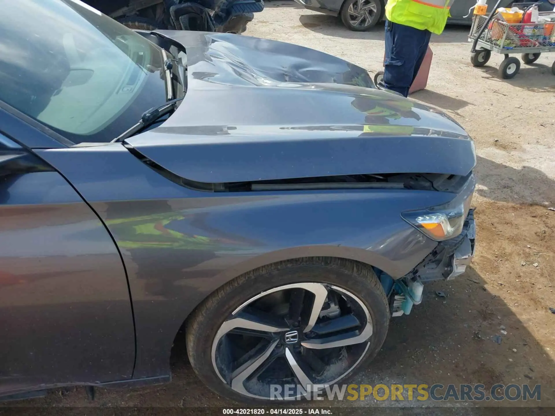 6 Photograph of a damaged car 1HGCV1F38LA128668 HONDA ACCORD 2020