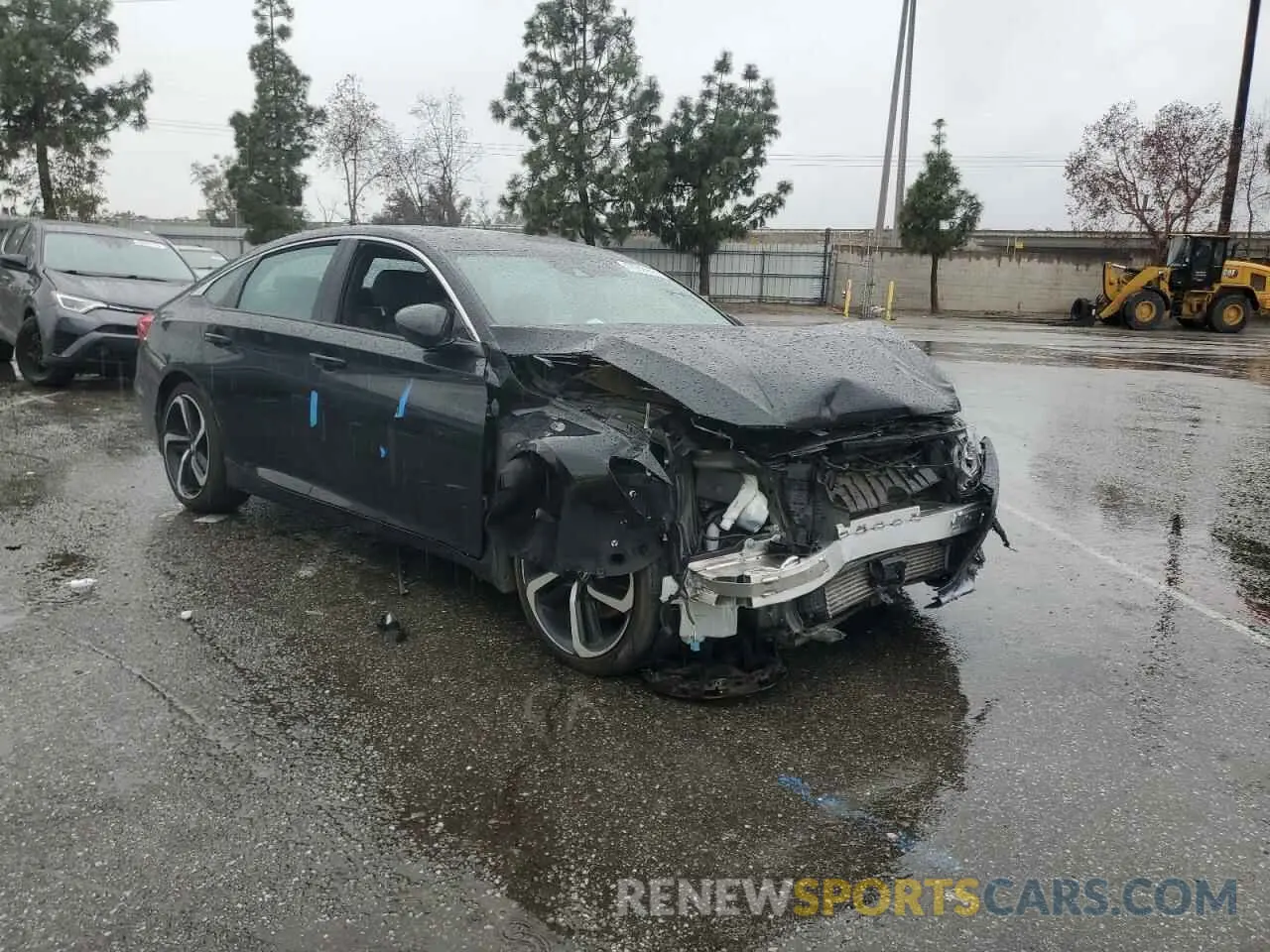 4 Photograph of a damaged car 1HGCV1F38LA129965 HONDA ACCORD 2020
