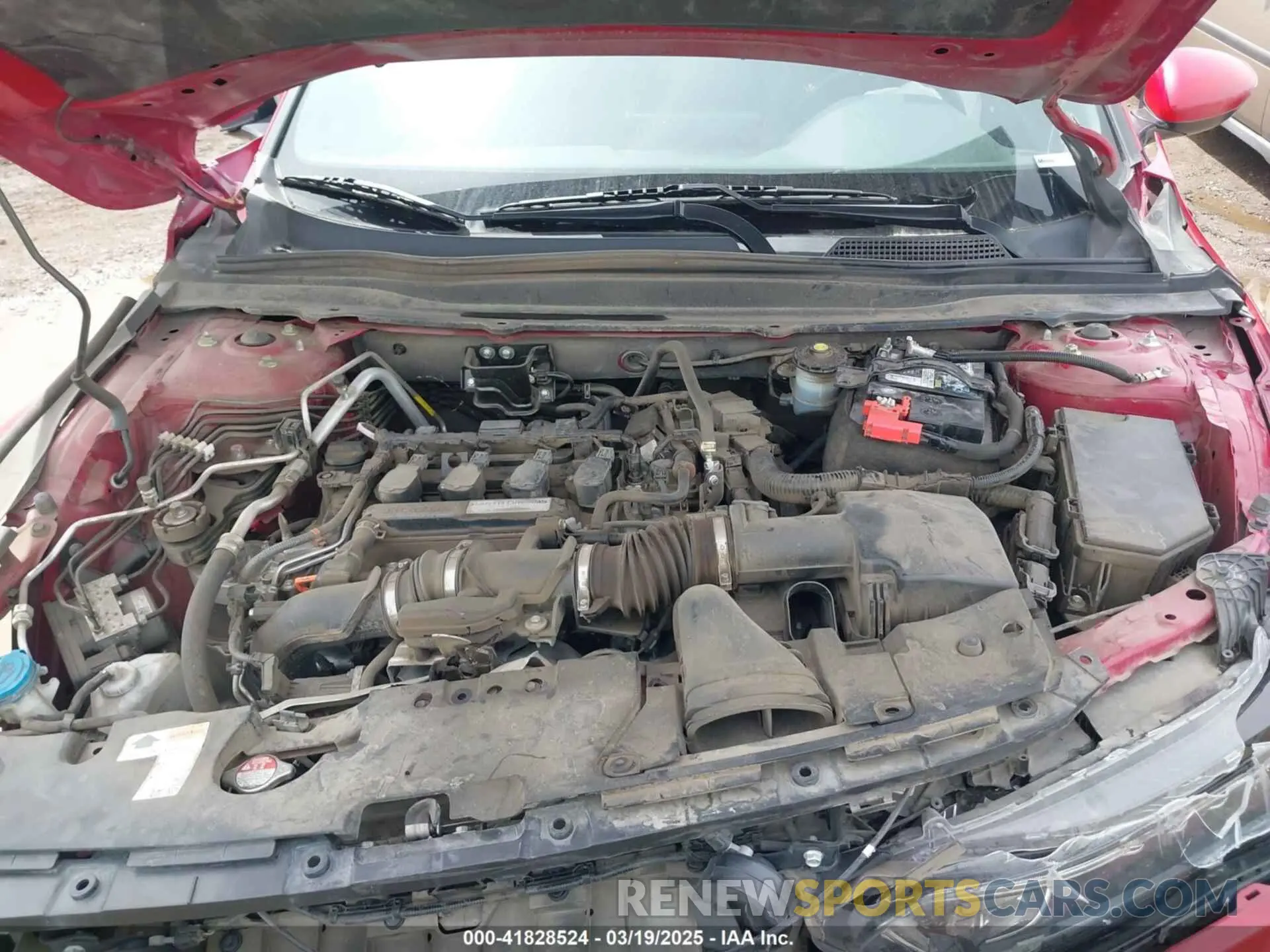 10 Photograph of a damaged car 1HGCV1F38LA136334 HONDA ACCORD 2020