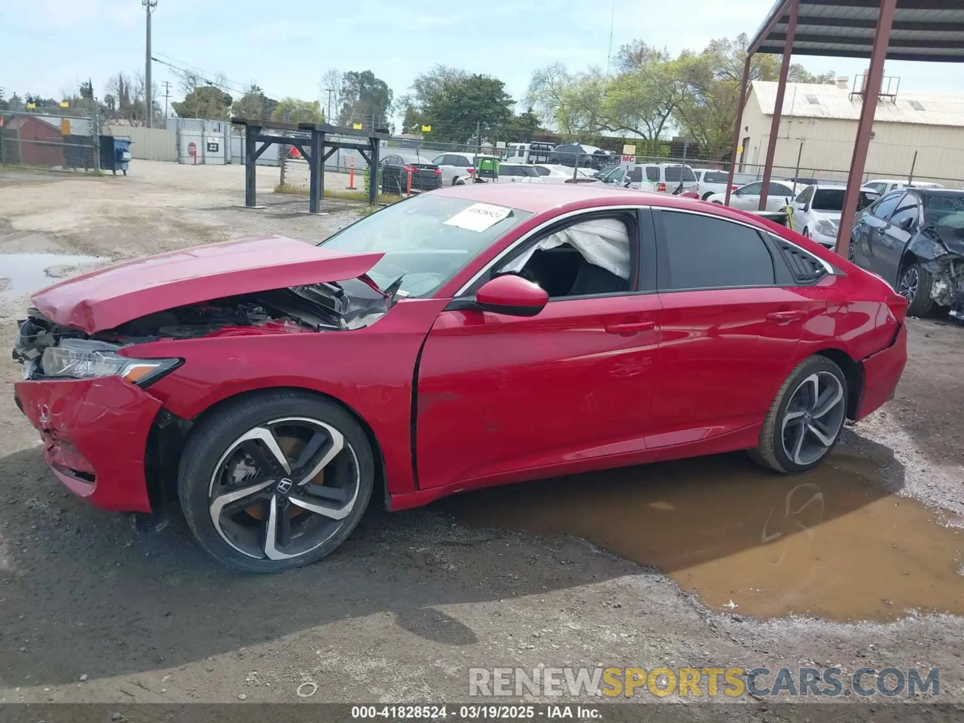 15 Photograph of a damaged car 1HGCV1F38LA136334 HONDA ACCORD 2020