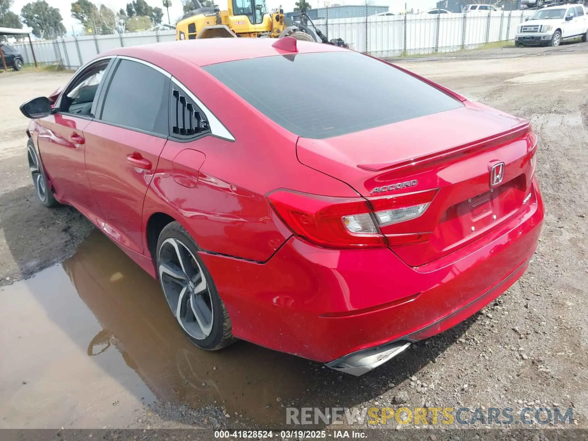 3 Photograph of a damaged car 1HGCV1F38LA136334 HONDA ACCORD 2020