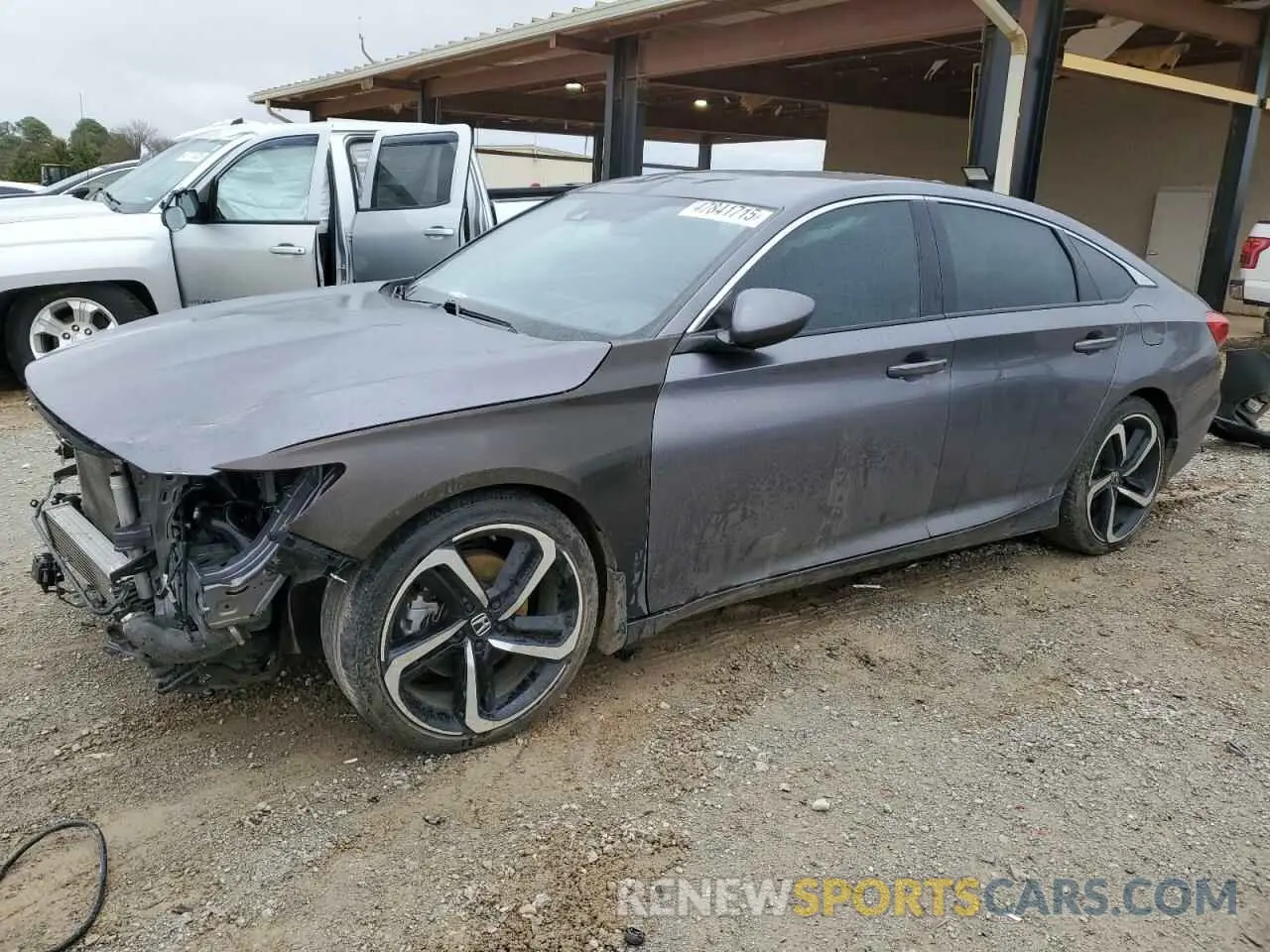 1 Photograph of a damaged car 1HGCV1F38LA137239 HONDA ACCORD 2020