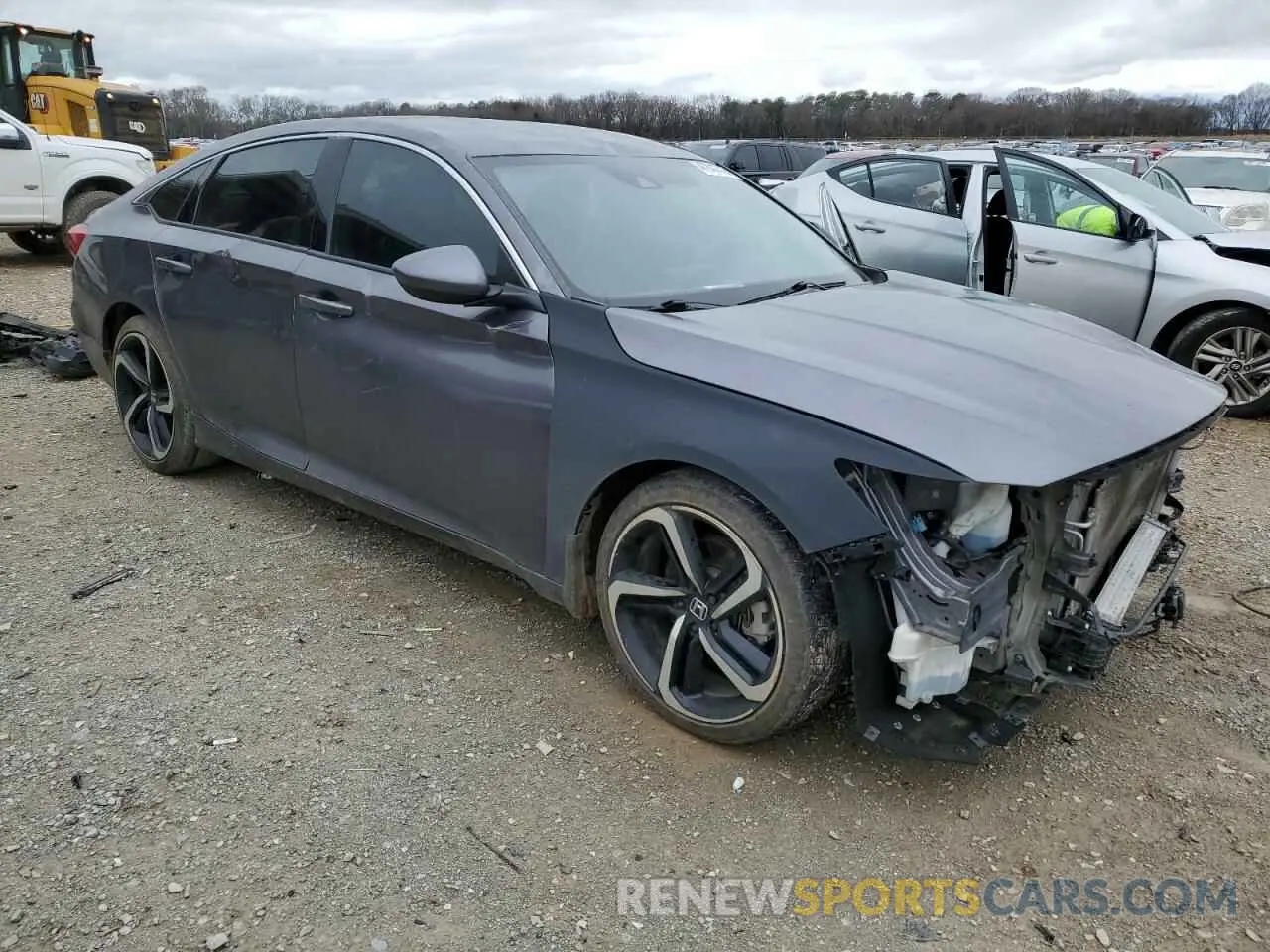 4 Photograph of a damaged car 1HGCV1F38LA137239 HONDA ACCORD 2020