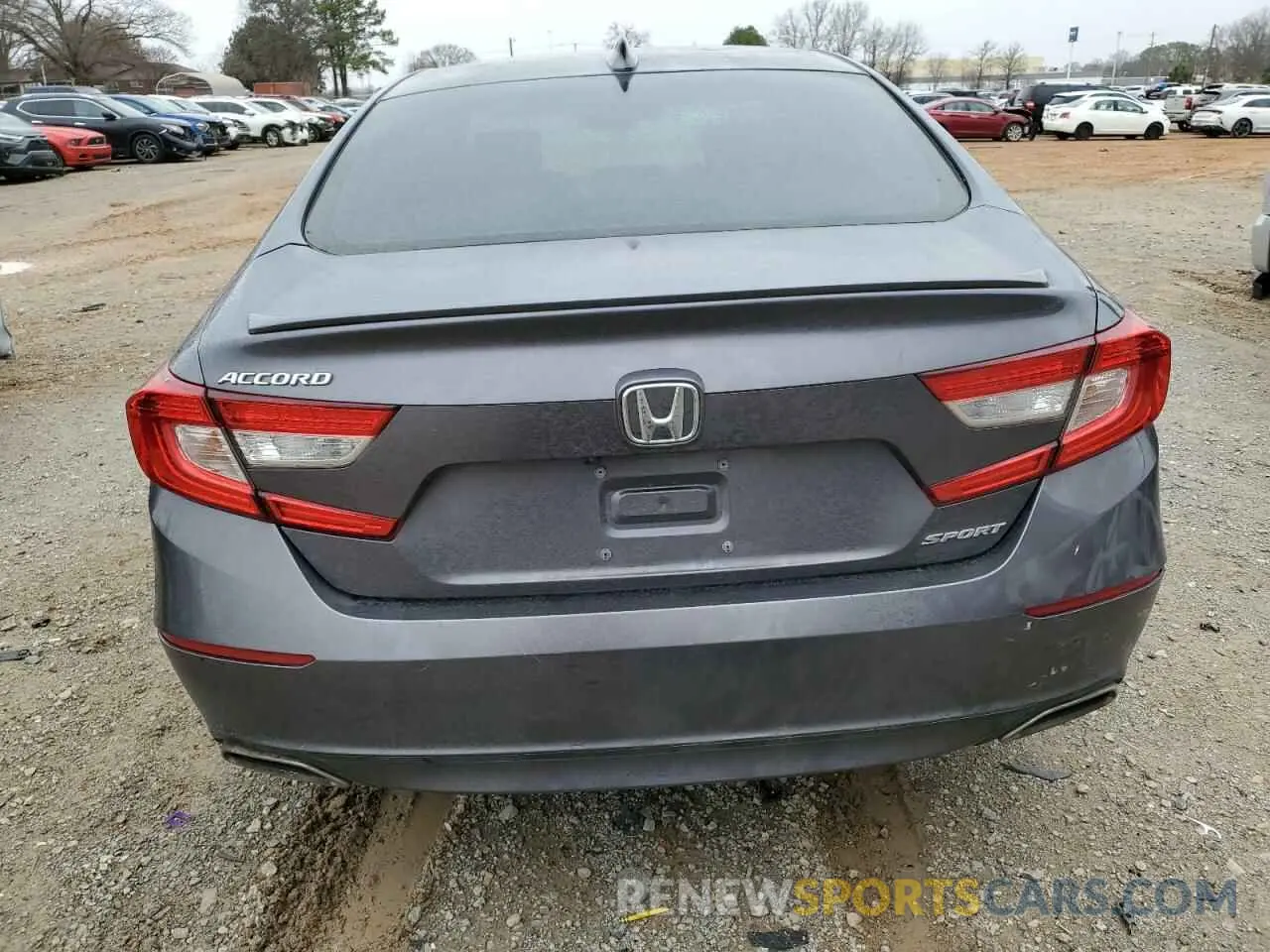 6 Photograph of a damaged car 1HGCV1F38LA137239 HONDA ACCORD 2020